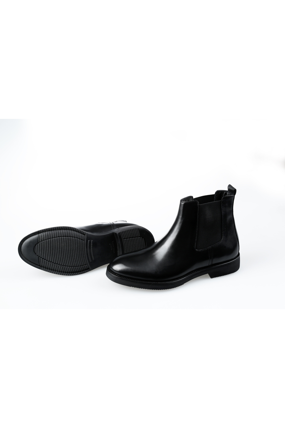 بوت مردانه مشکی YETİŞ LUXURY | 6048 اورجینال - تصویر 6