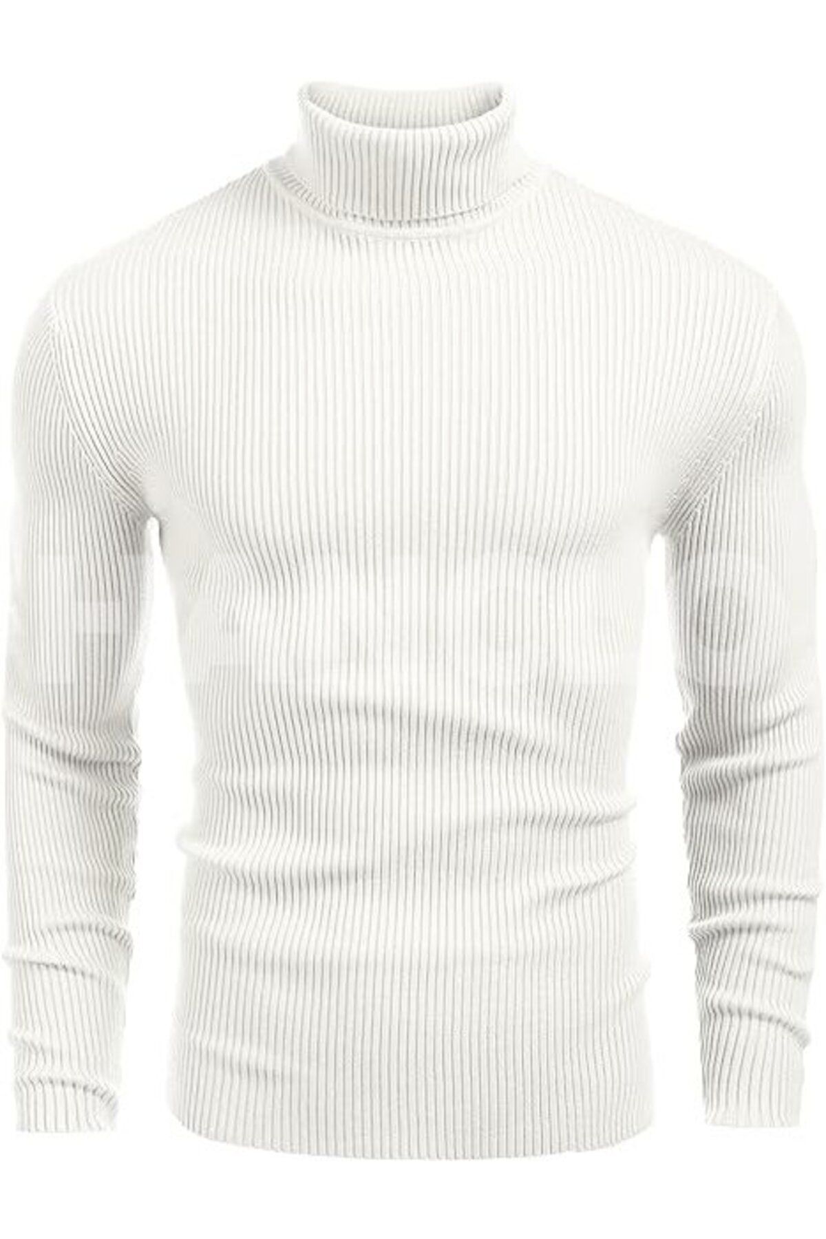 Male clearance white turtleneck