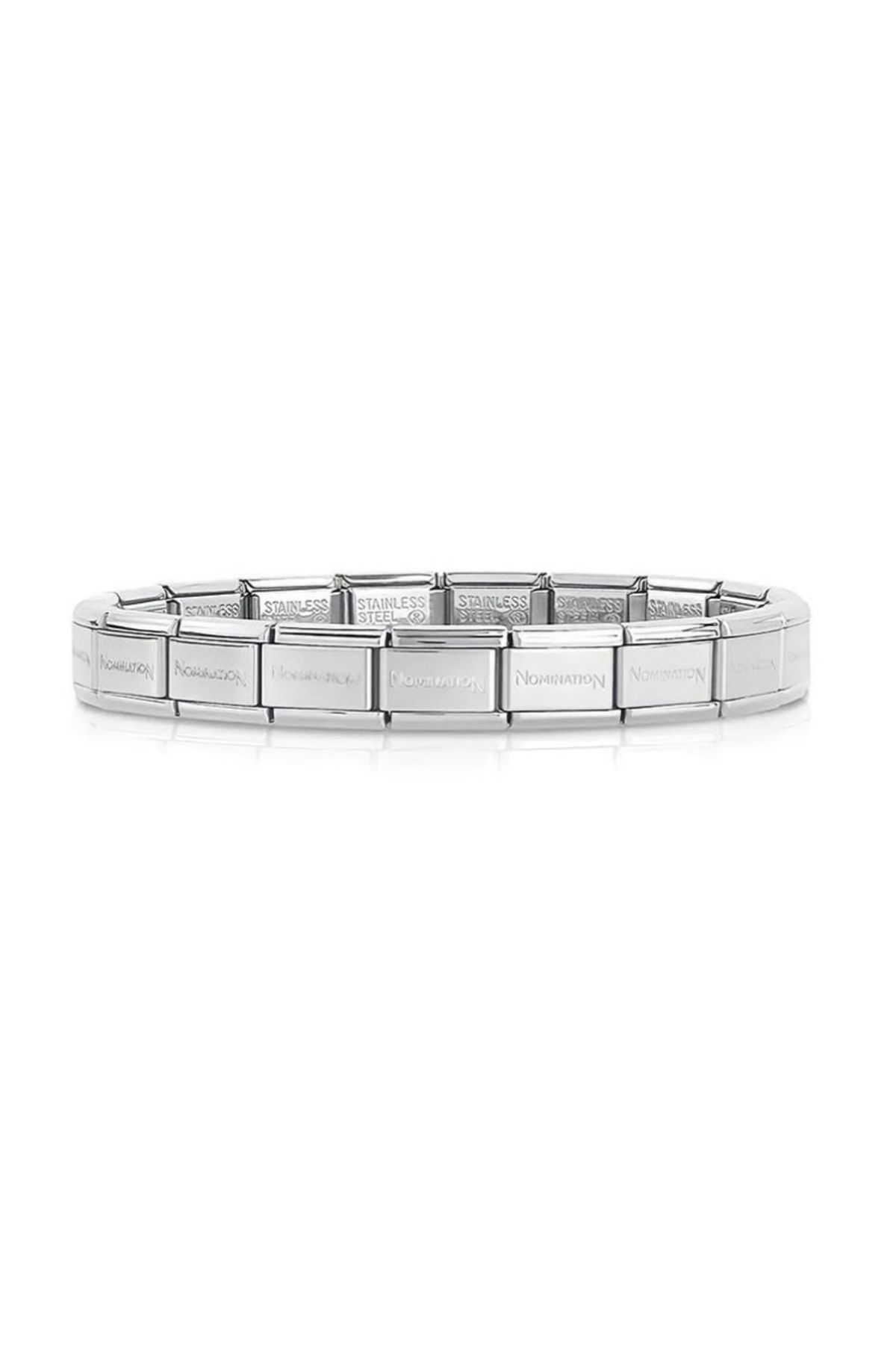 Lvss Co Women s Steel Italian Silver Charm Bracelet Trendyol