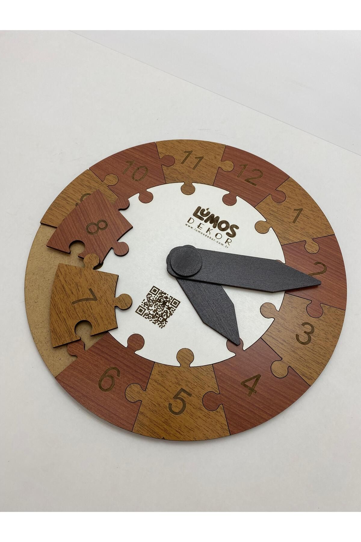 lumos dekor-Colorful Circle Clock Puzzle 3