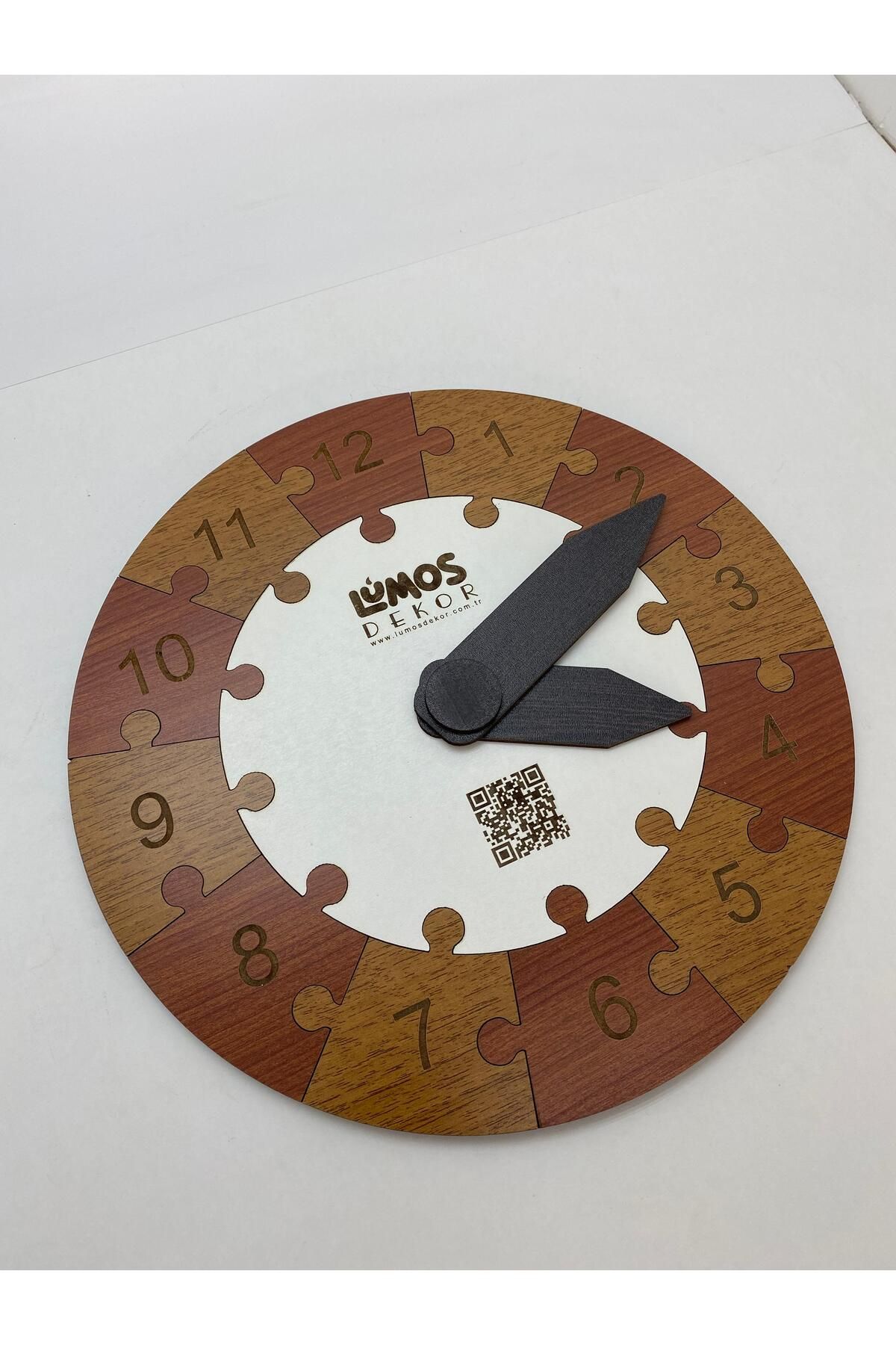 lumos dekor-Colorful Circle Clock Puzzle 2
