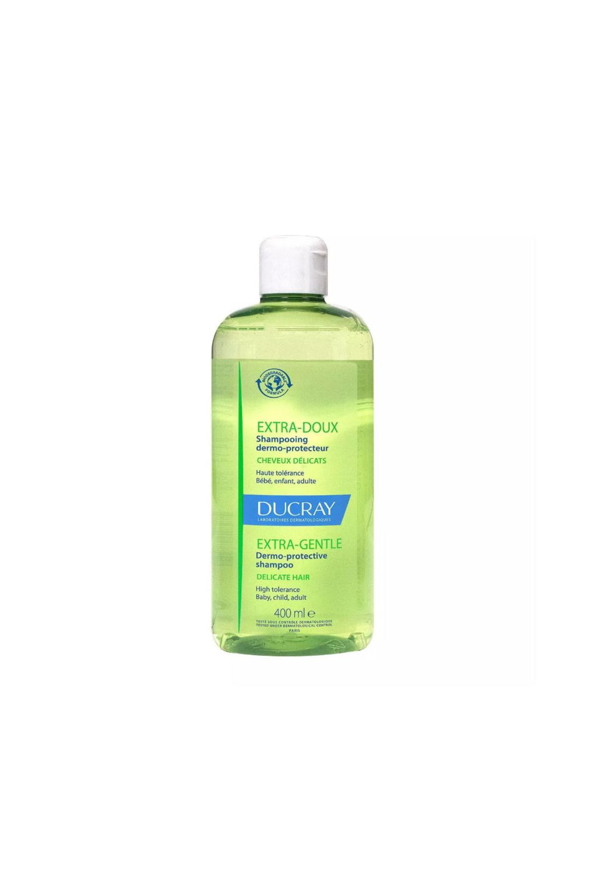 شامپو مردانه و زنانه مکرر استفاده می شود که حجم درخشش به مو 400ml دهد Ducray