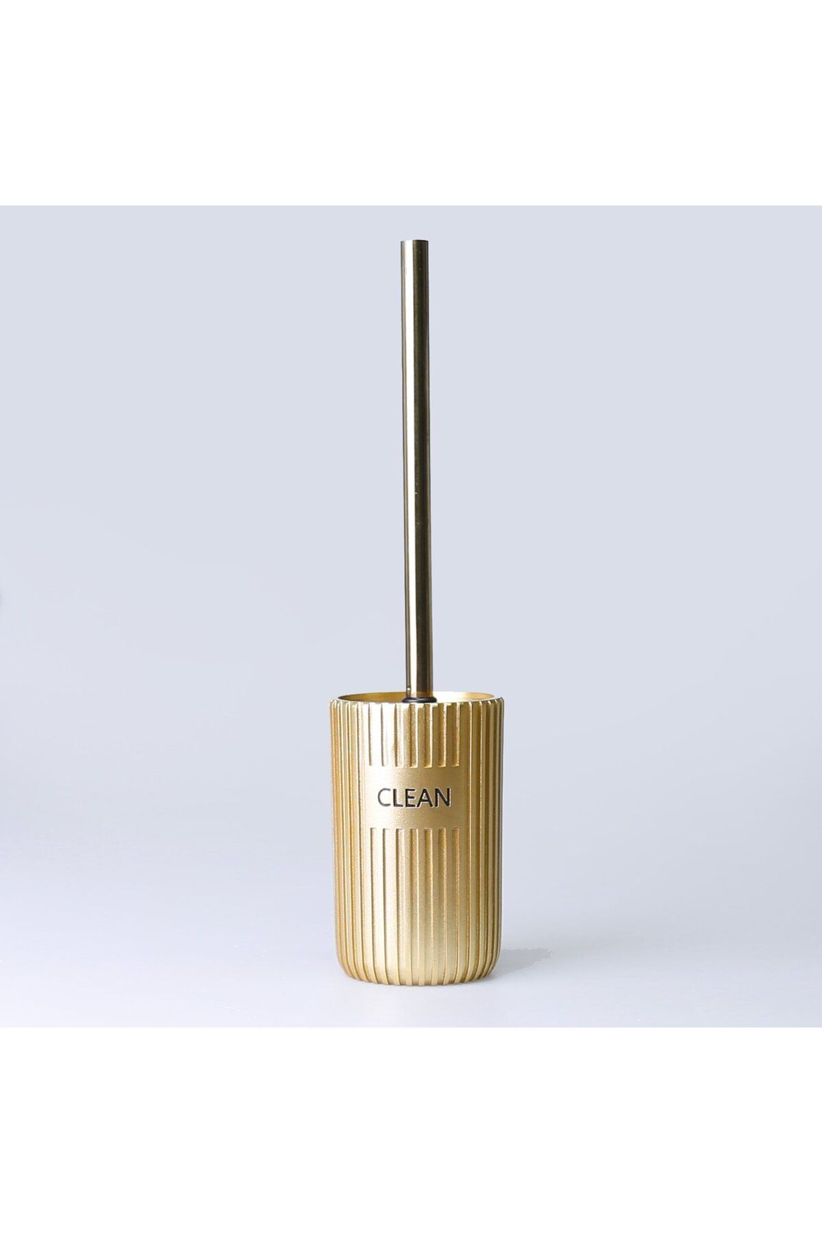 Gold toilet brush outlet set