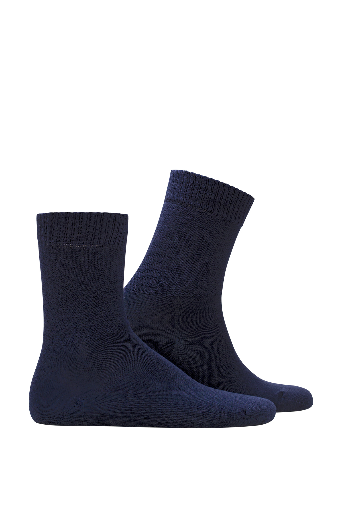 Relax 2-Pack Long Socks Navy Blue