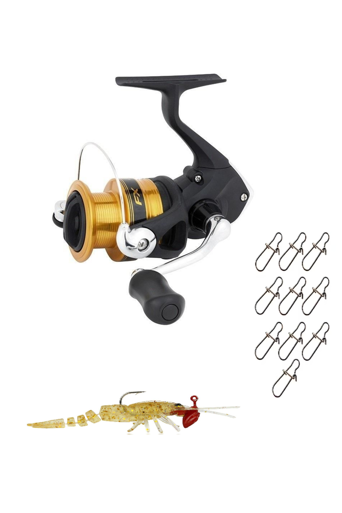FX 2000 Fishing Line Machine With Shrimp And Clip Gift
