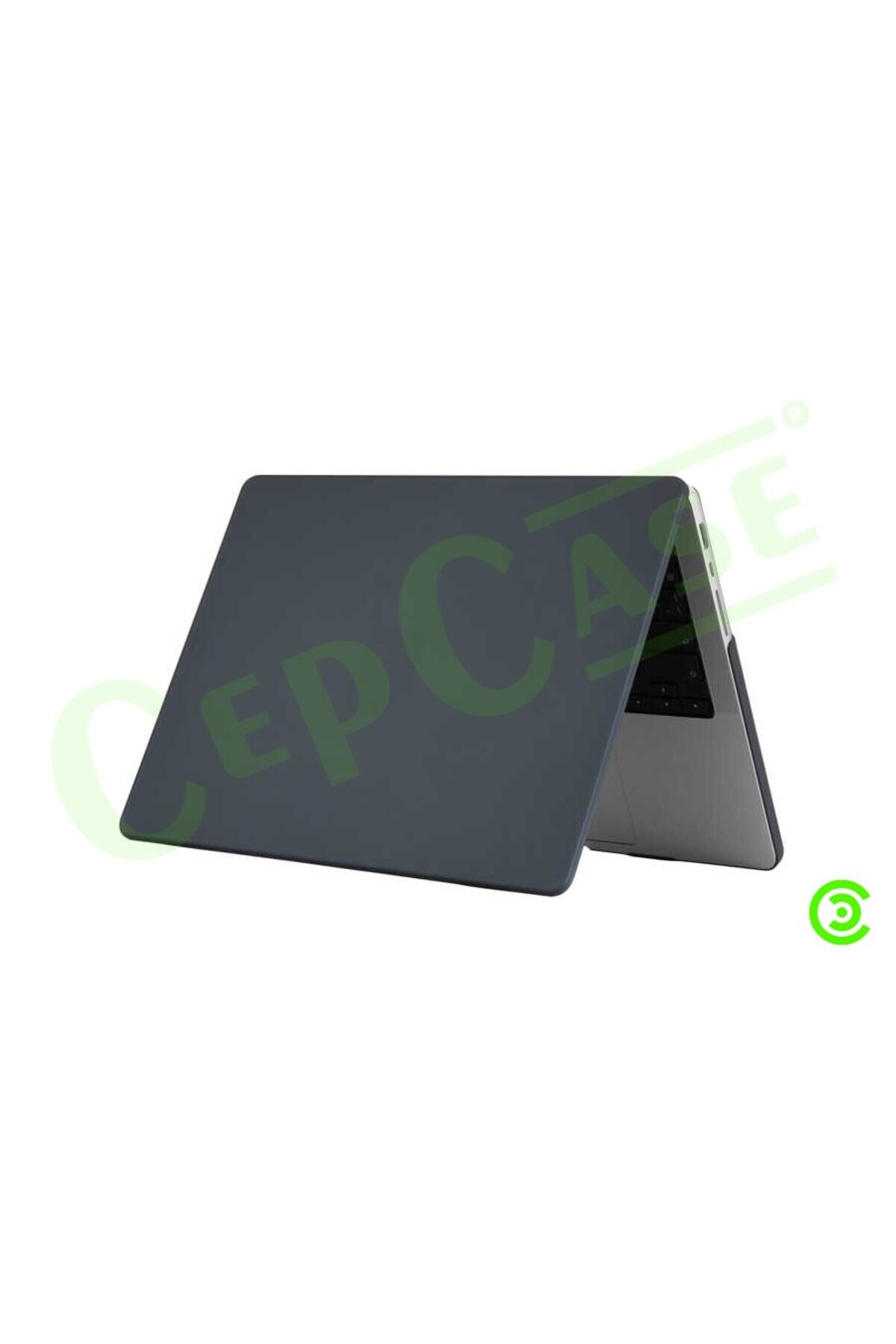 Macbook Pro 14.2" 2023 M2 A2779 Kılıf Hava Kanallı 360 Derece Mat Şeffaf Koruyucu Kapak 3