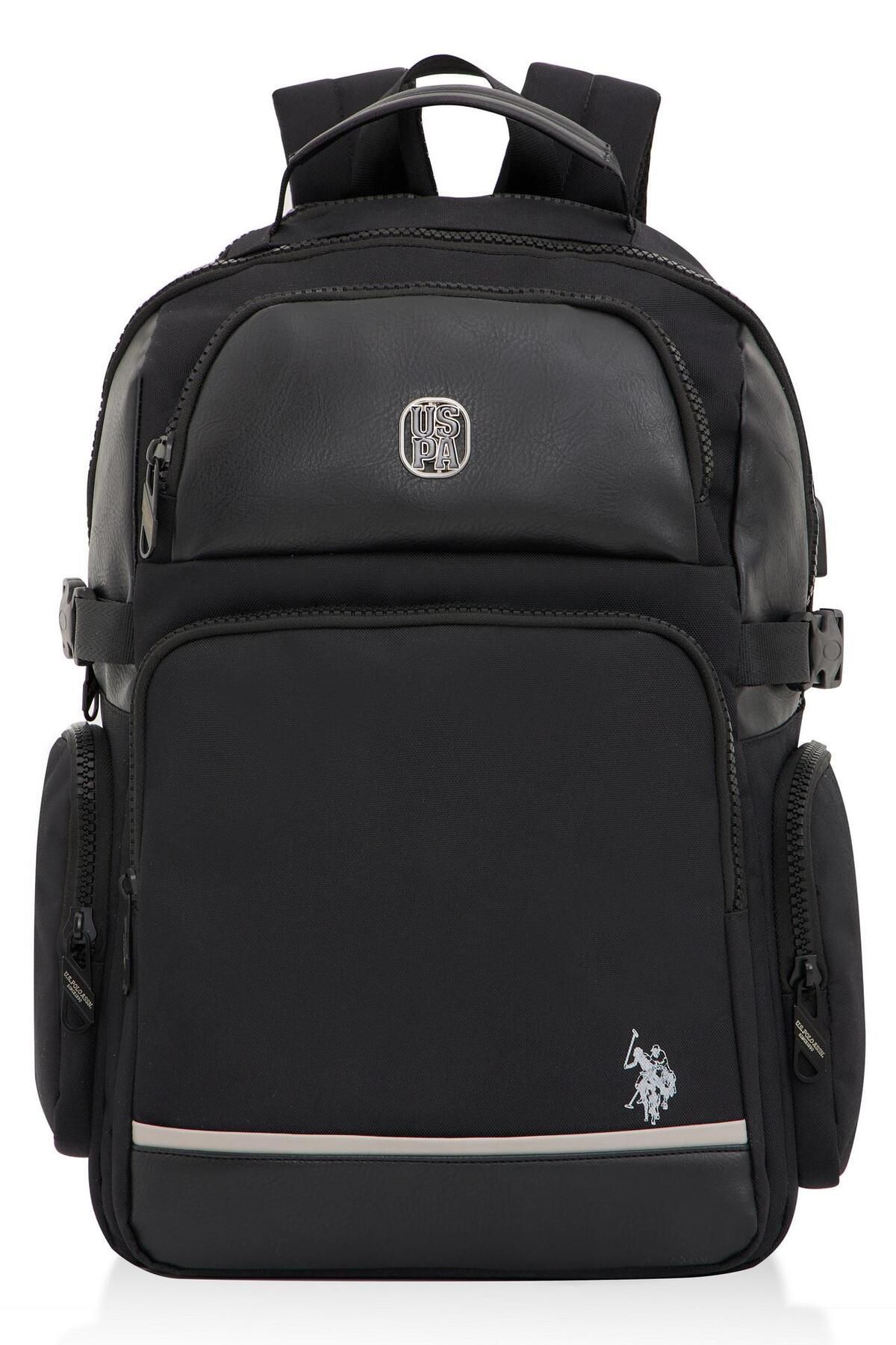 U.S. Polo Assn. BASE. POLO ASSN. PLEVR23632 Black Men s Backpack