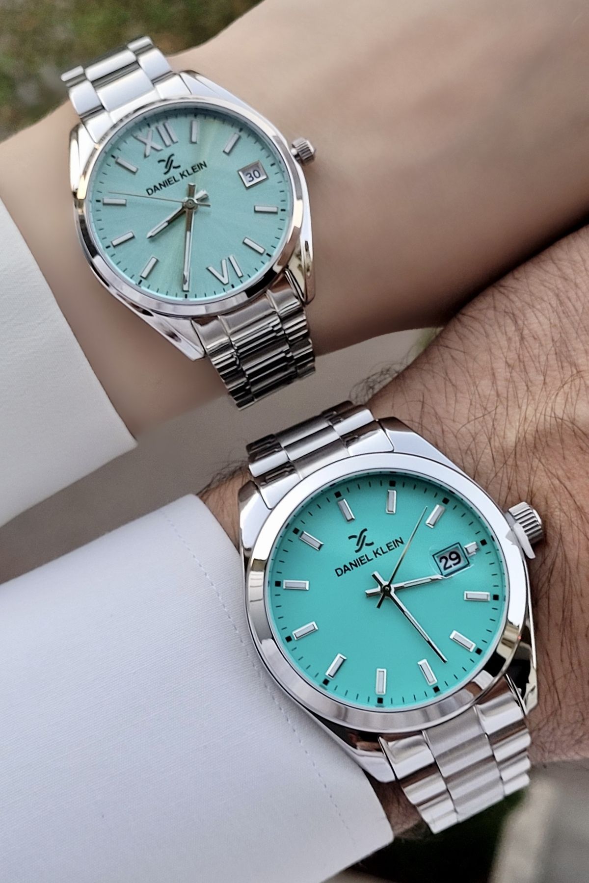 Daniel klein analog blue dial women's watch online