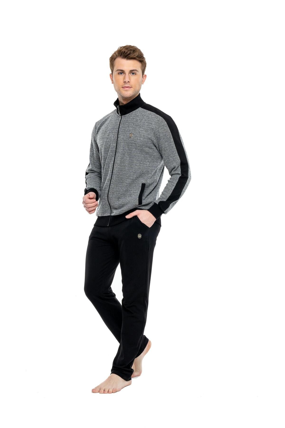 Mod Collection Men s Full Length Zippered Tracksuit Set Top 60