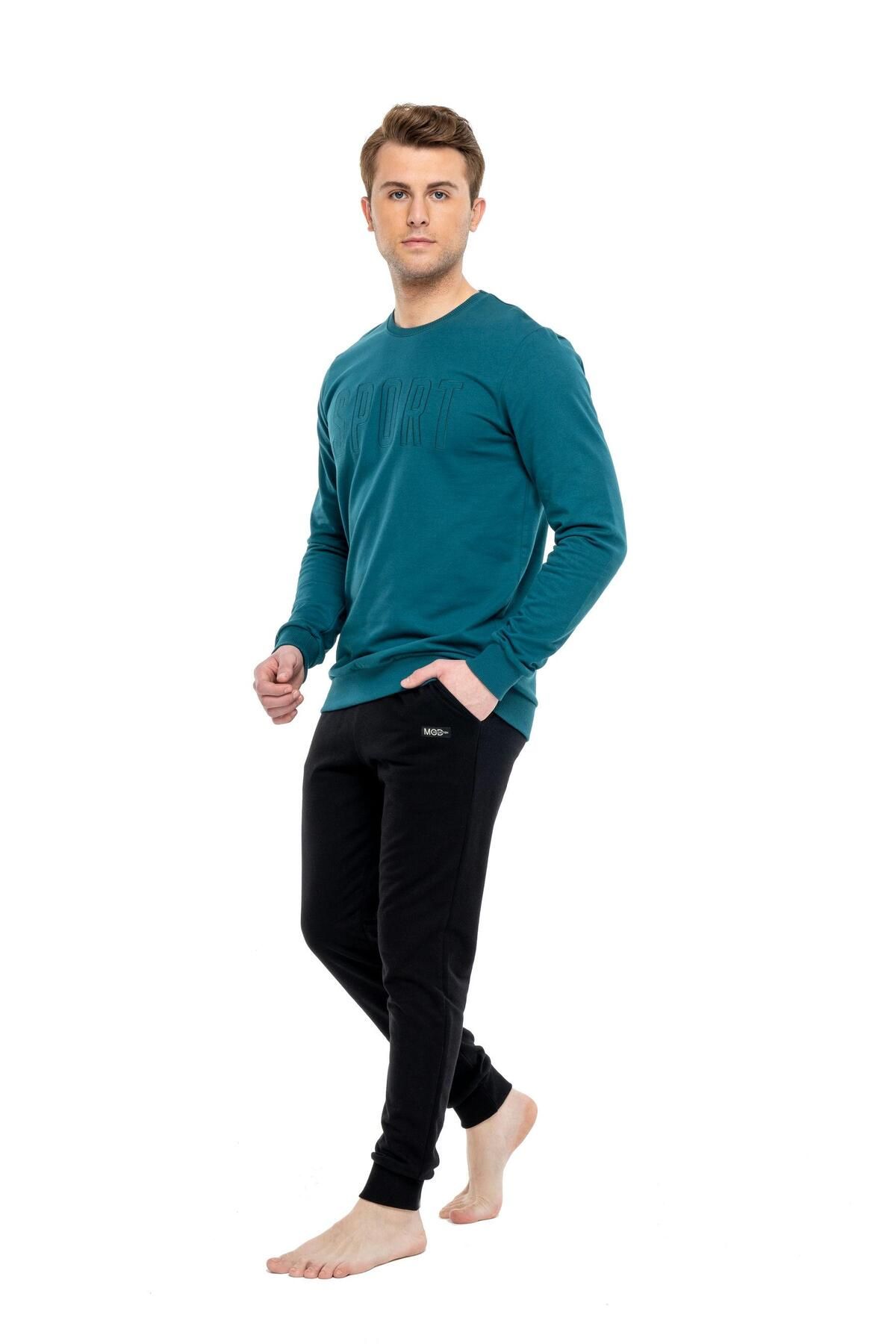 Men's round sale neck tracksuit
