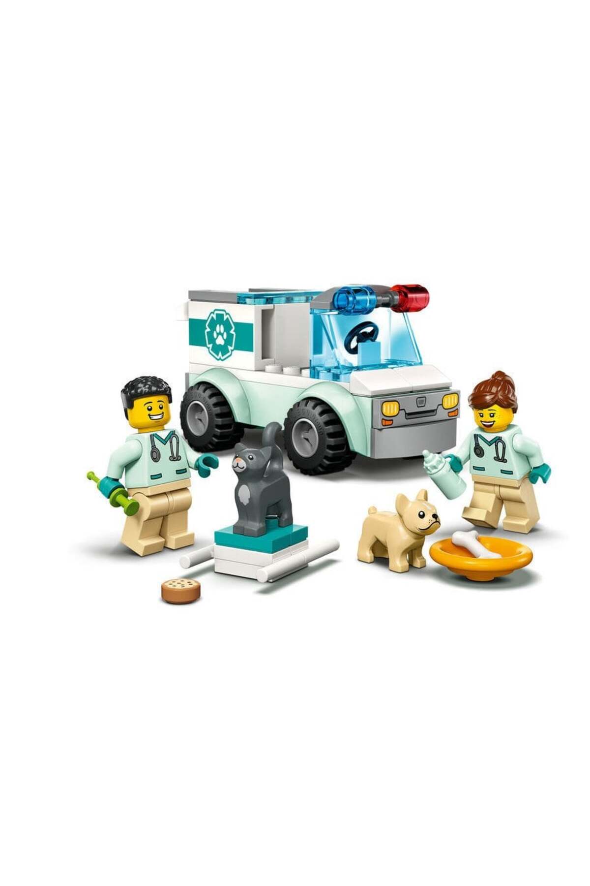 LEGO FABBATOYS 60382 Lego City - Veteriner Kurtarma Aracı 58 parça +4 yaş fotoğrafı 3 (önizleme)