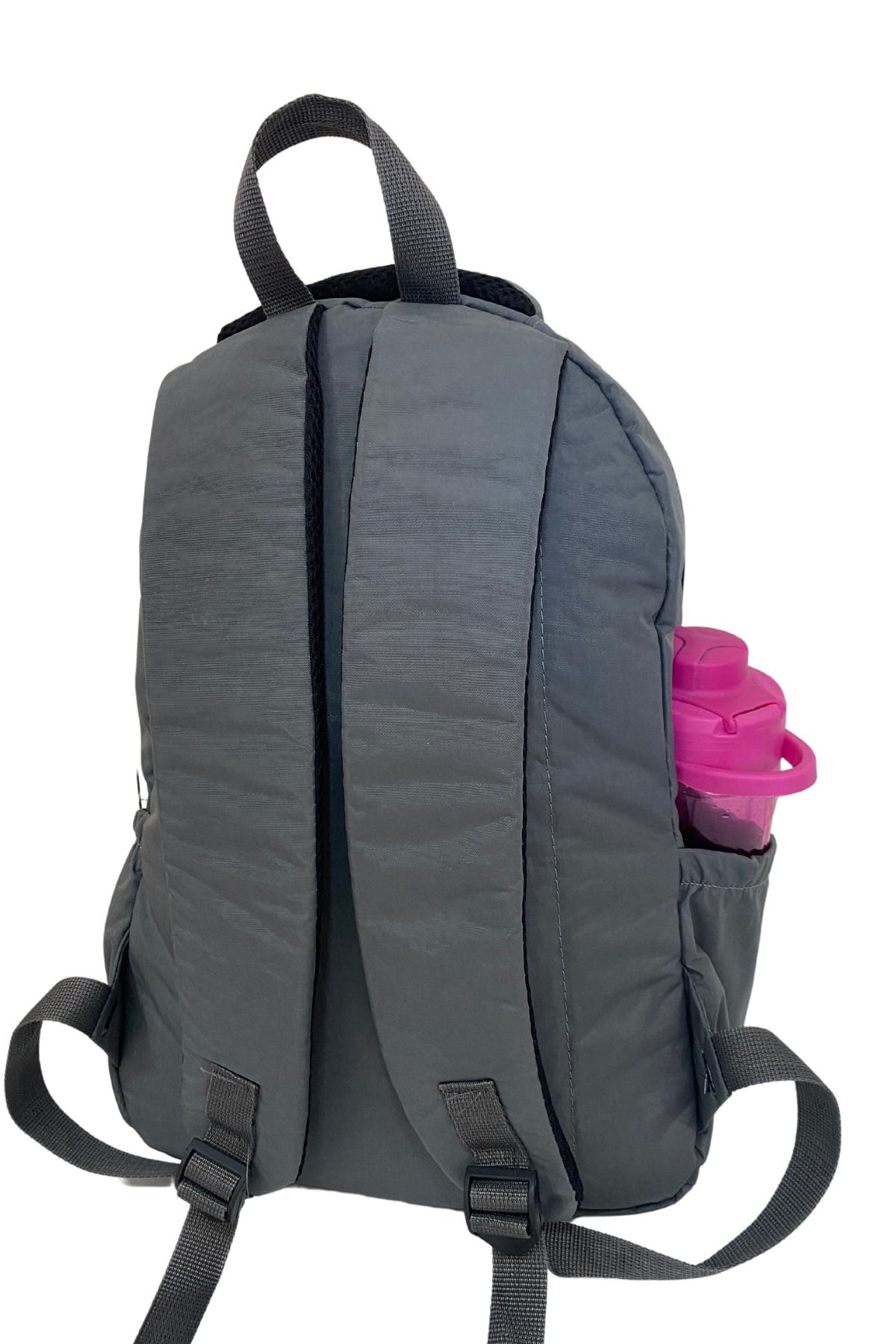 KISCHE Crinkle Waterproof Large School Backpack with Laptop