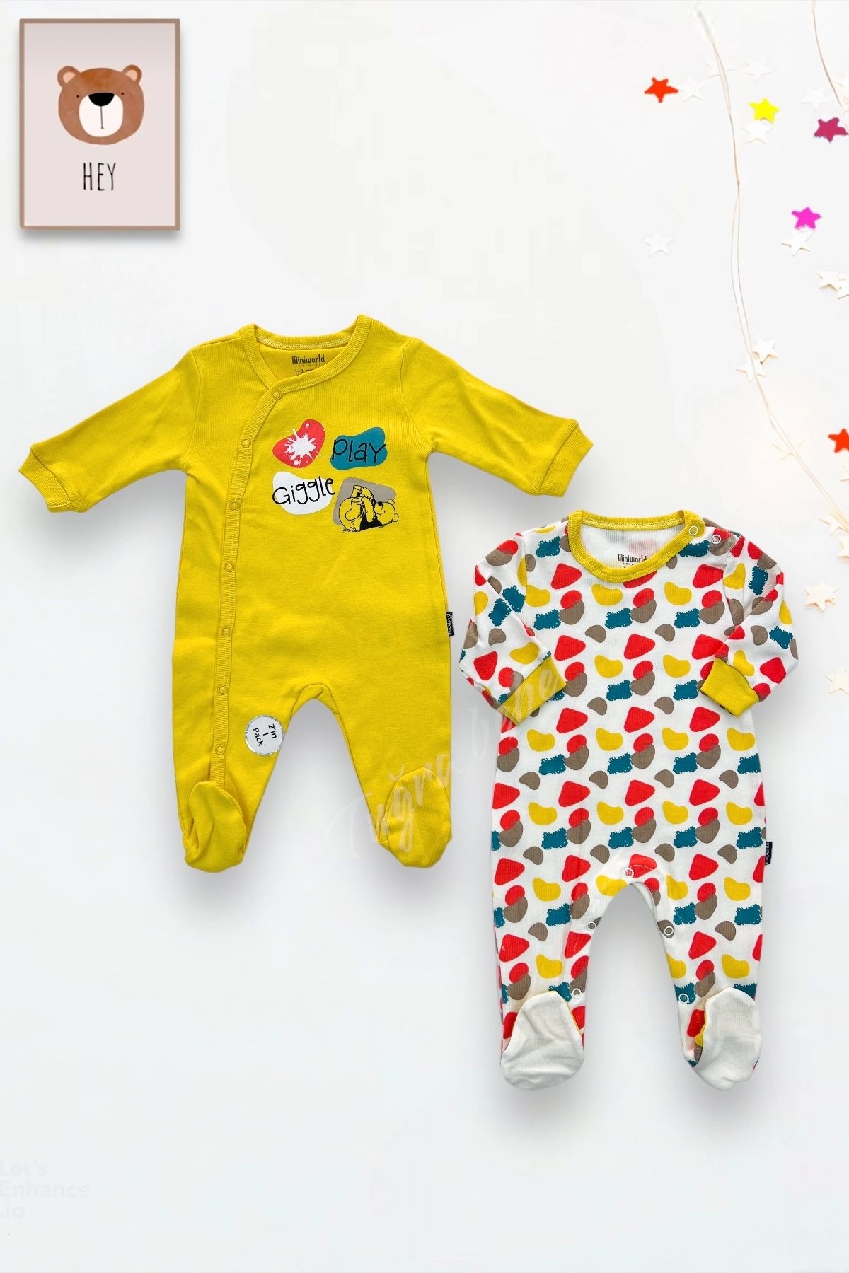 Tu ra Play Gigglie 2 Piece Baby Boy Jumpsuit Trendyol