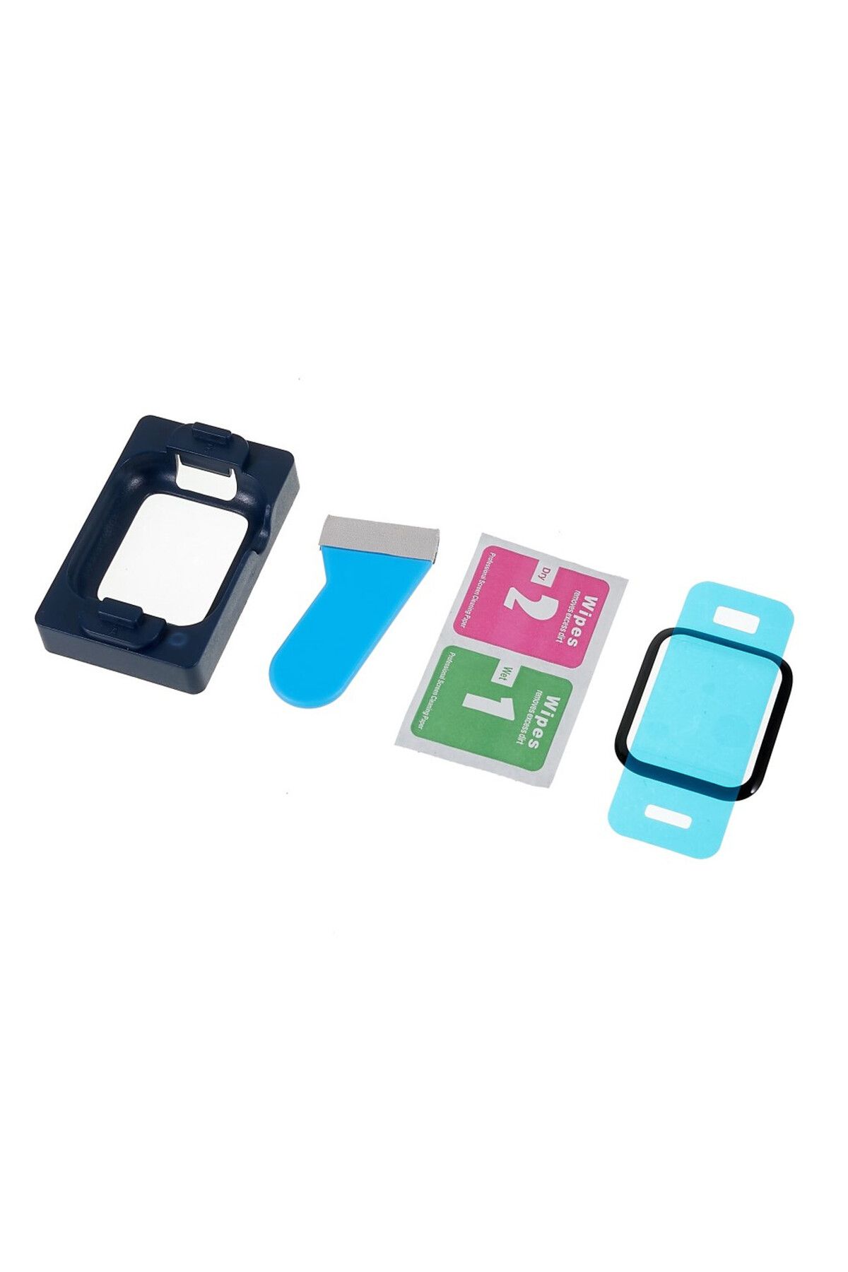 Miscase-Easy Installation Fully Covering Screen Protector with Automatic Alignment Compatible with Apple Watch 40mm 6
