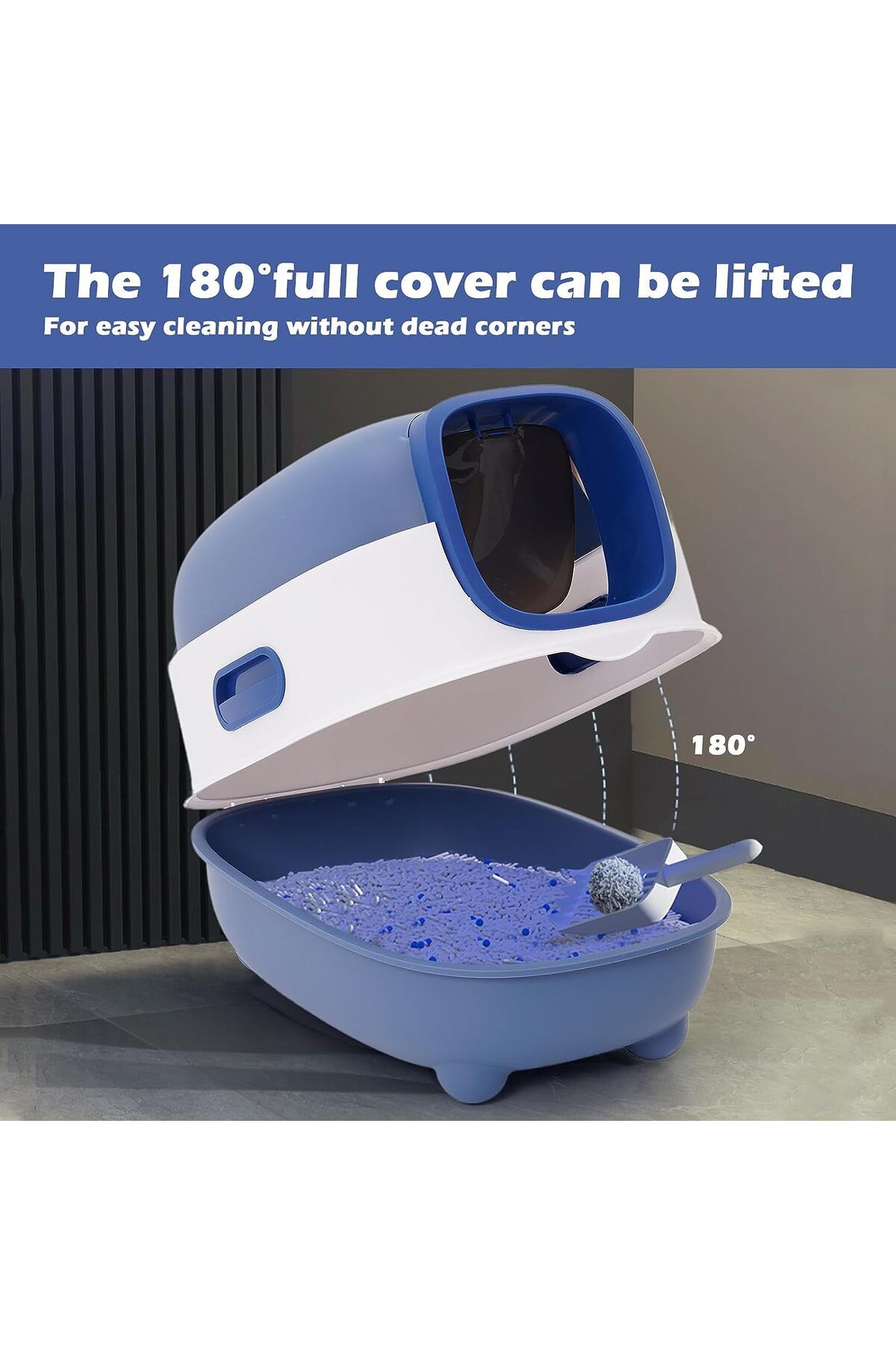 NUKied-Cat Litter Box - Automatic Sand Protection, Sterilization and Deodorization Function 6
