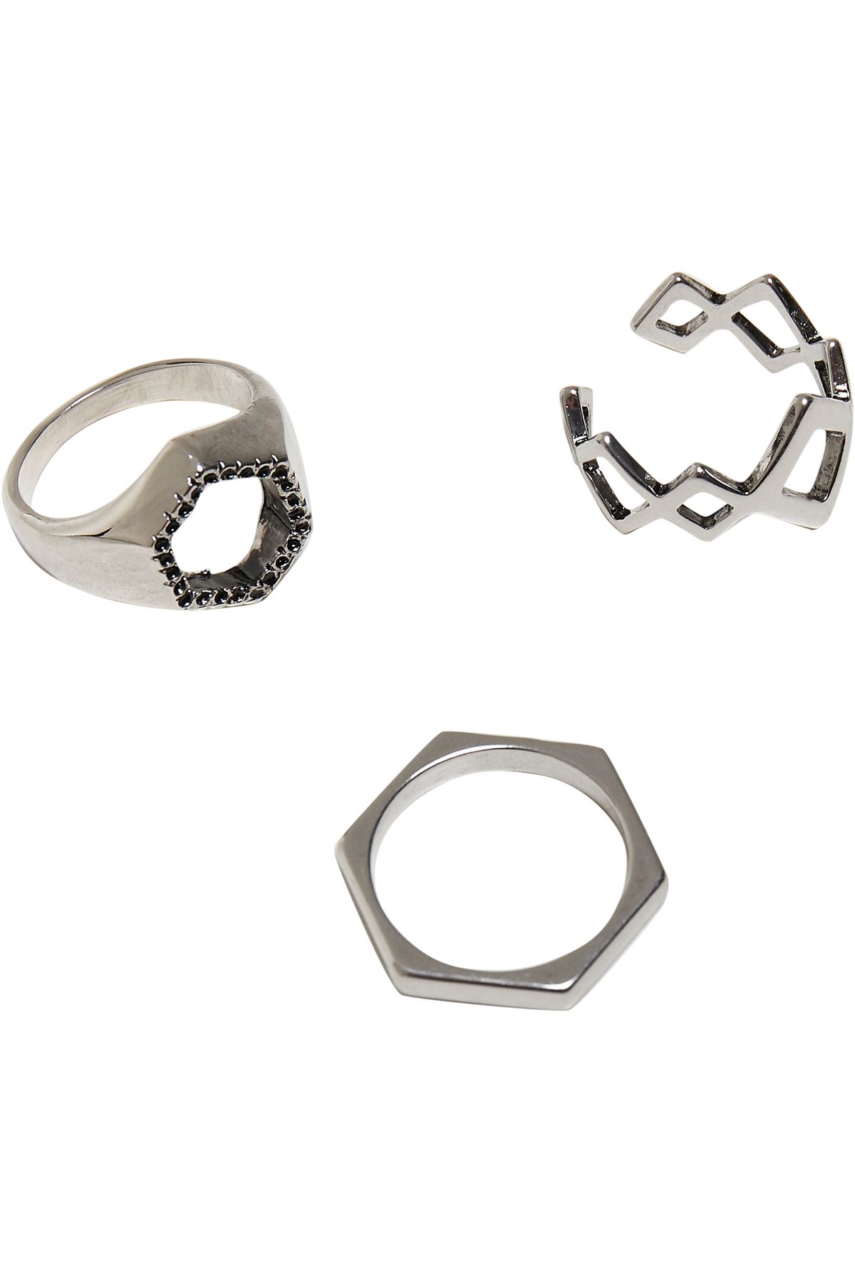 Urban Classics-Accessoires Grafikring 3er-Pack 2