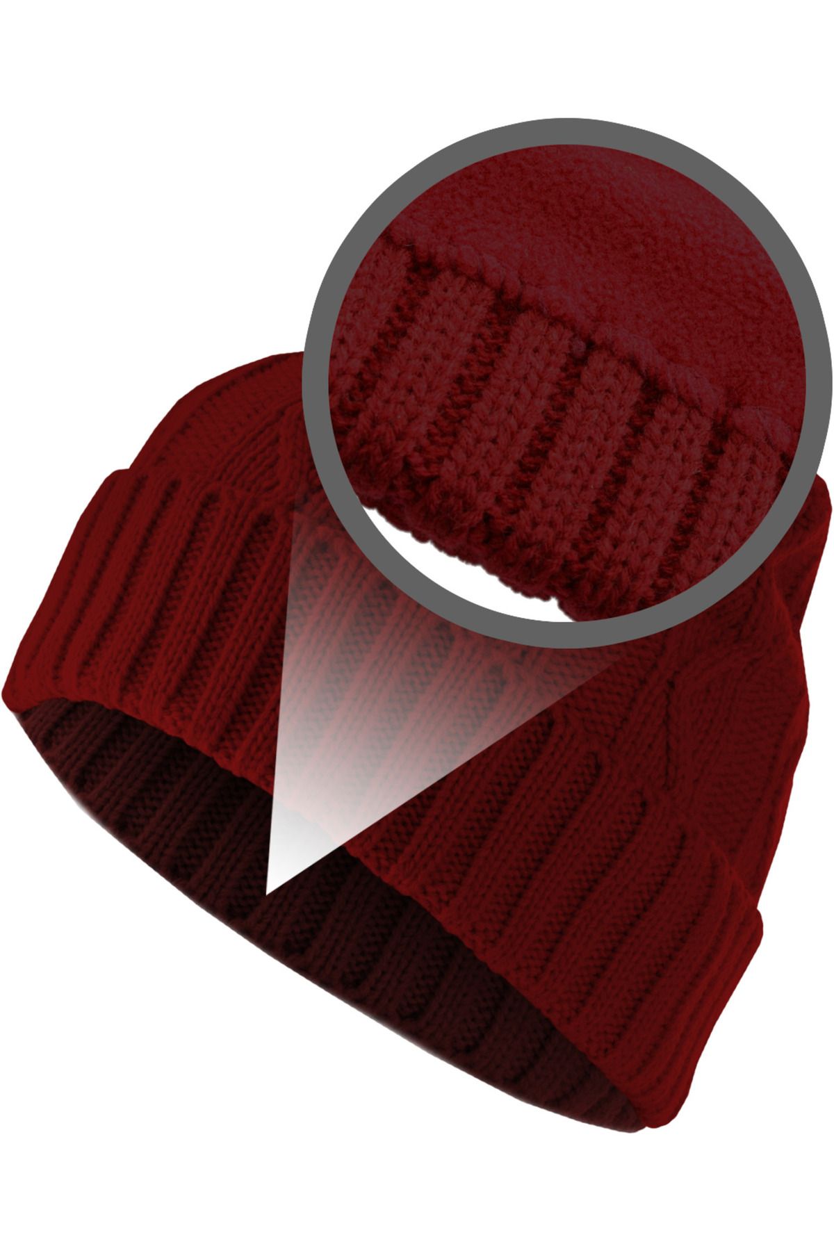 MSTRDS-Accessoires Beanie Cable Flap 6