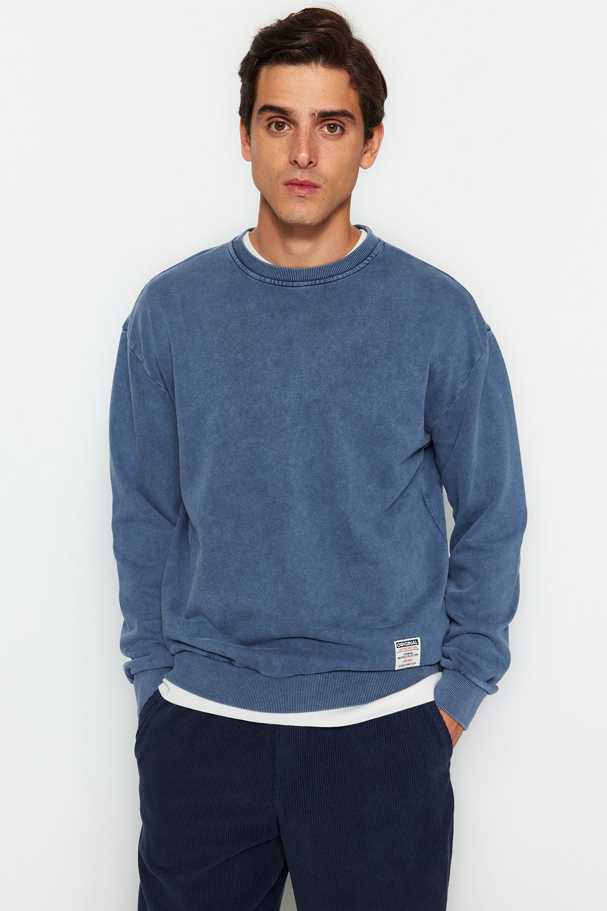 100 cotton sales sweatshirt mens