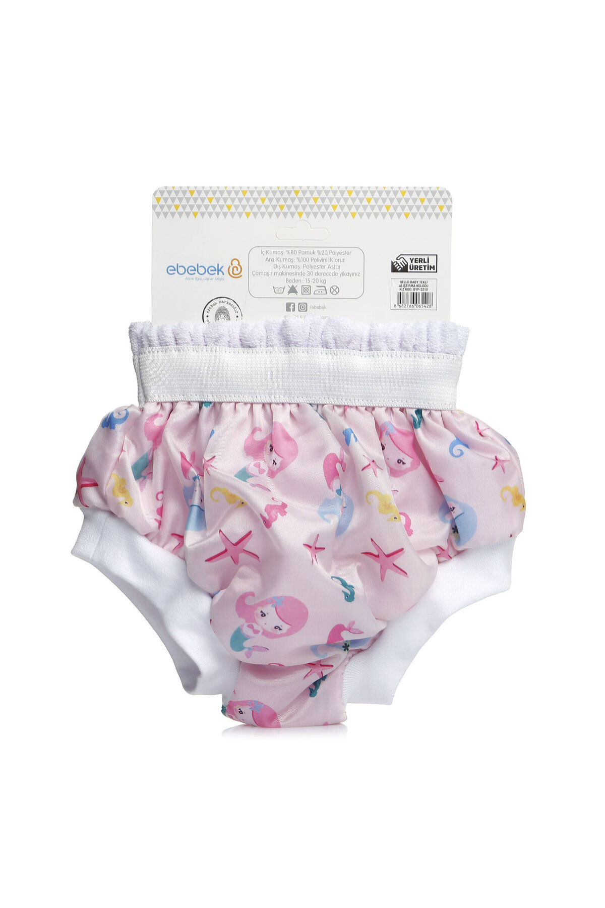 ebebek Hello Baby Tekli Alıştırma Külodu Deniz Kızı fotoğrafı 7 (önizleme)