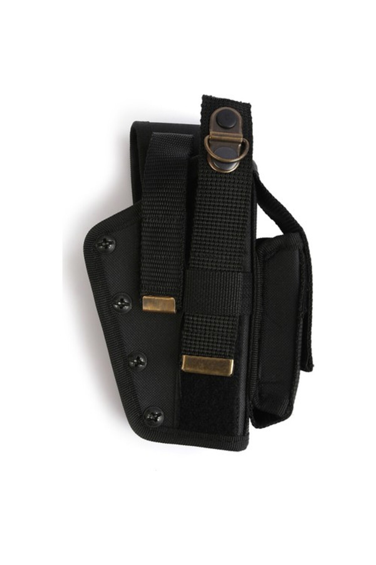 Akıncı Askeri Malzeme Akıncı Malzeme 3 Vidalı Takoz 9mm Bel Siyah Tabanca Kılıfı