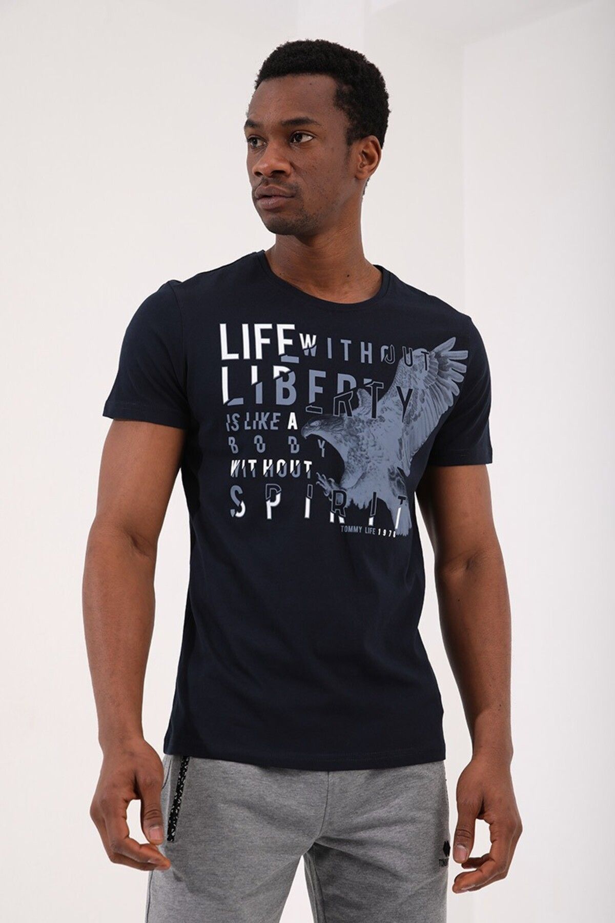 Tommy life t best sale shirt