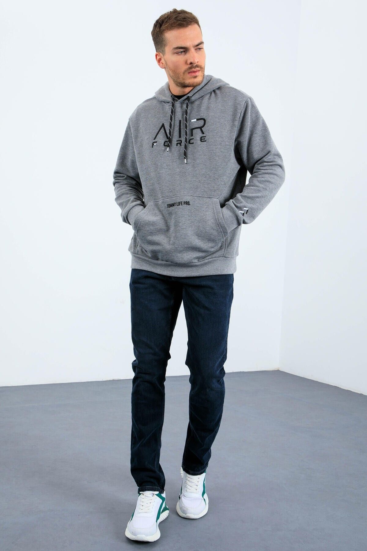 Air force 2025 embroidered sweatshirt