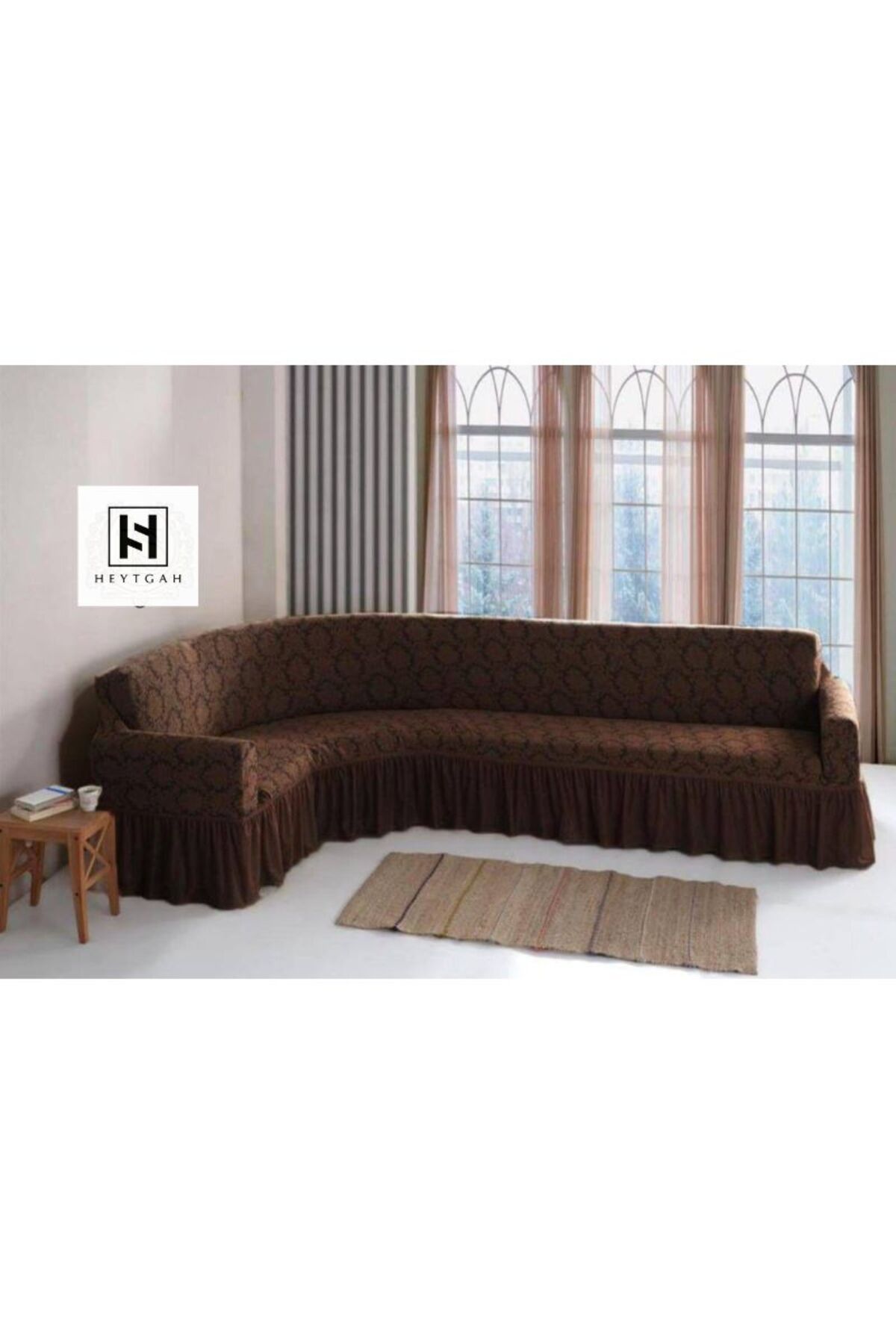 روکش مبل چند رنگ پرونده گوشه ژاکارد اورجینال HEYTGAH