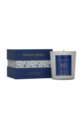 Maison Genial Luxury Sophistic Gold Mavi Mum Büyük Boy 290g