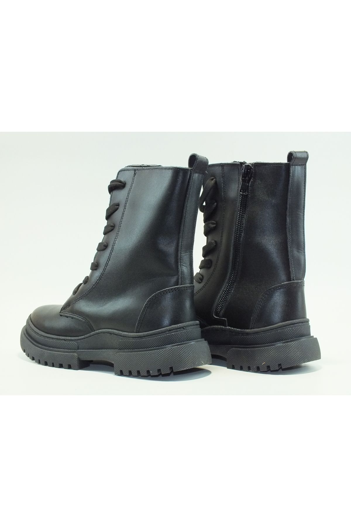Toddler-Zippered Genuine Leather Boots 4
