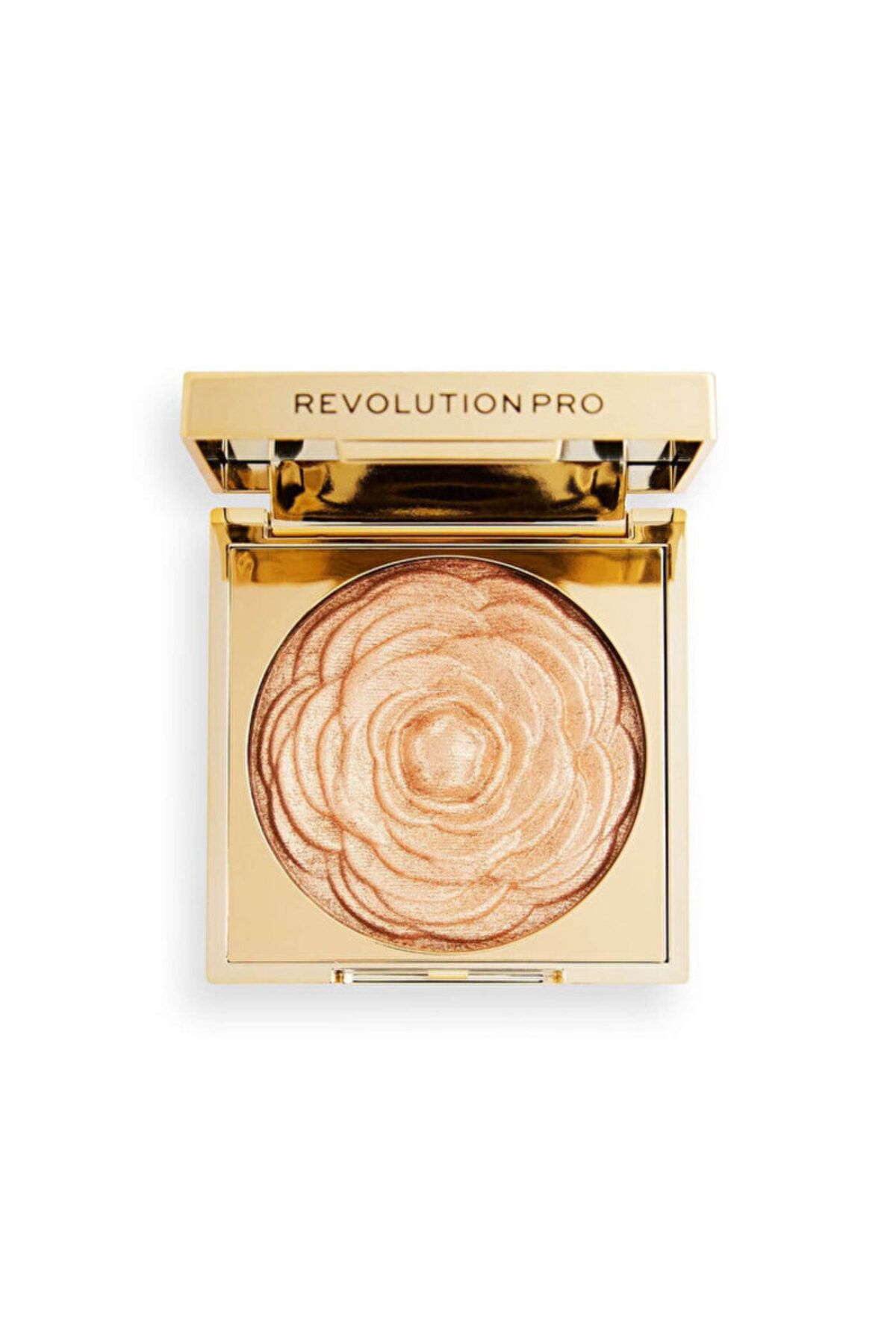 هایلایتر پودر برجسته گلدن گل رز 9 گرم Revolution Pro