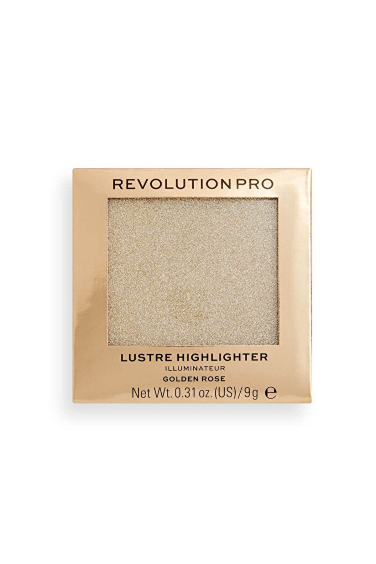 هایلایتر پودر برجسته گلدن گل رز 9 گرم Revolution Pro