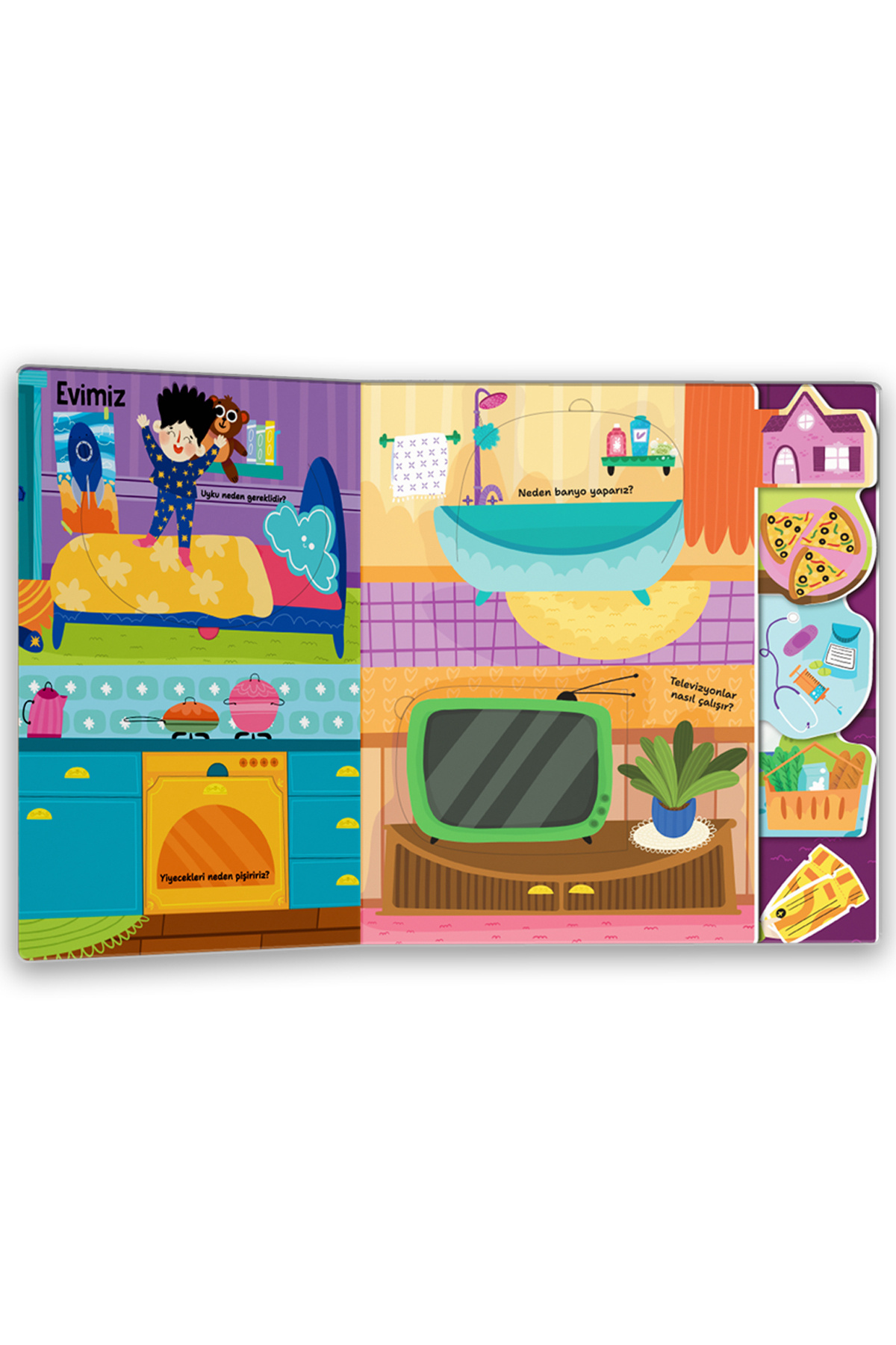 Neobebek Öğreniyorum Kapakçıklı Ilk Eğitim Kitaplarım Seti (2 ADET FLAPLI KİTAP) fotoğrafı 4 (önizleme)