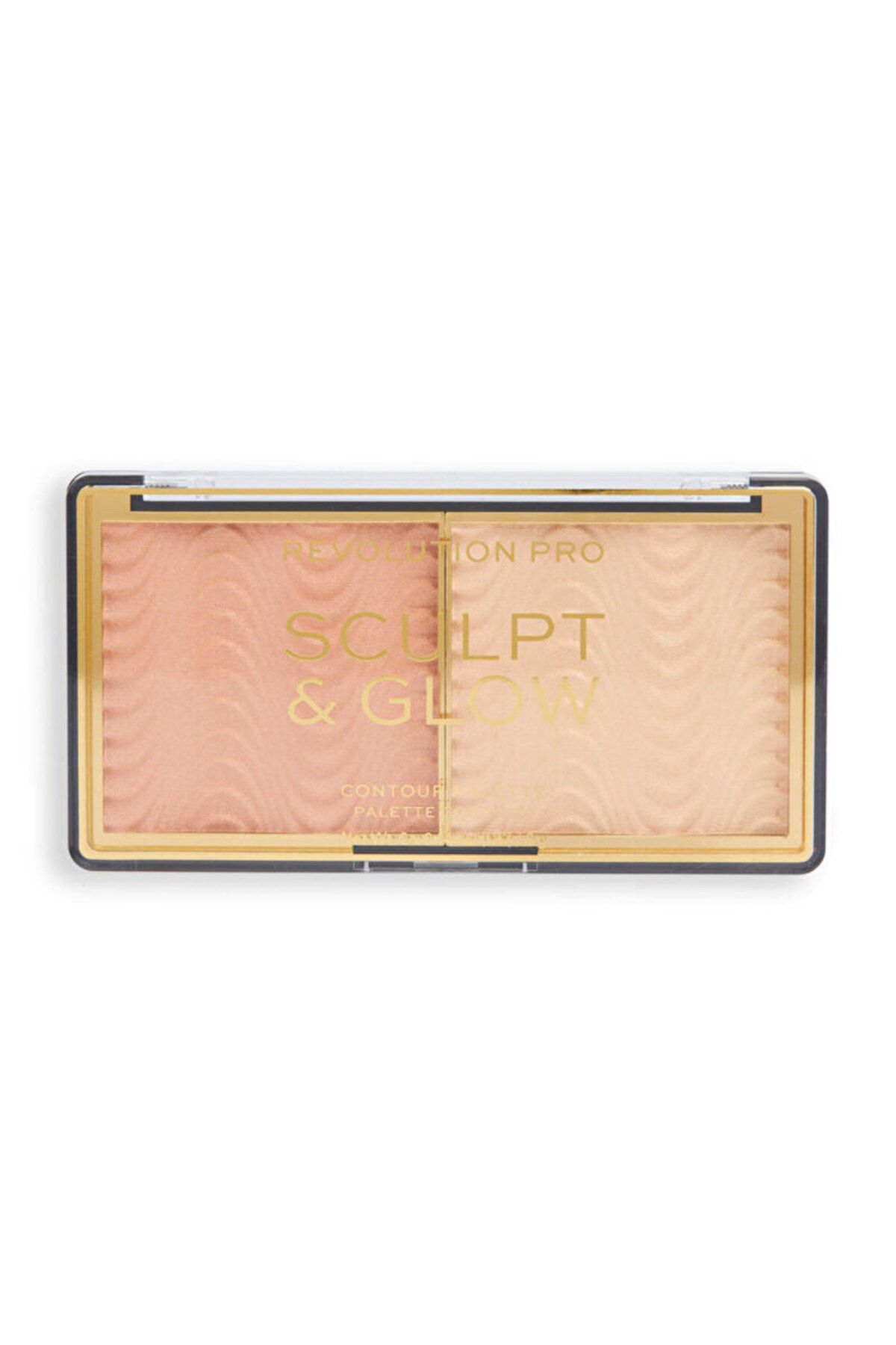 هایلایتر HIGHLIGHT SCULPT & GLOW PALETTE LIGHT MEDIUM 8 گرم Revolution Pro