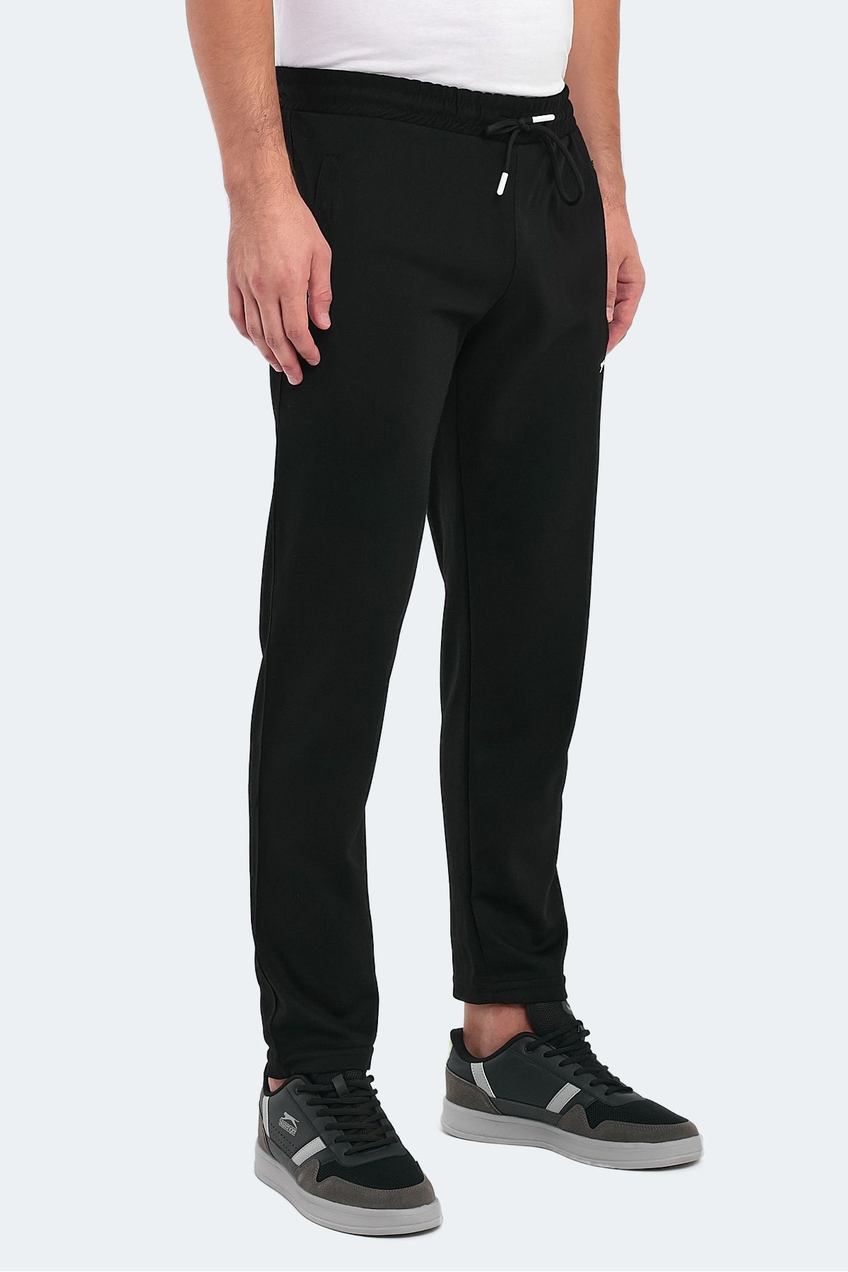 Slazenger-OMIROS بنطال رياضي للرجال باللون الأسود 4