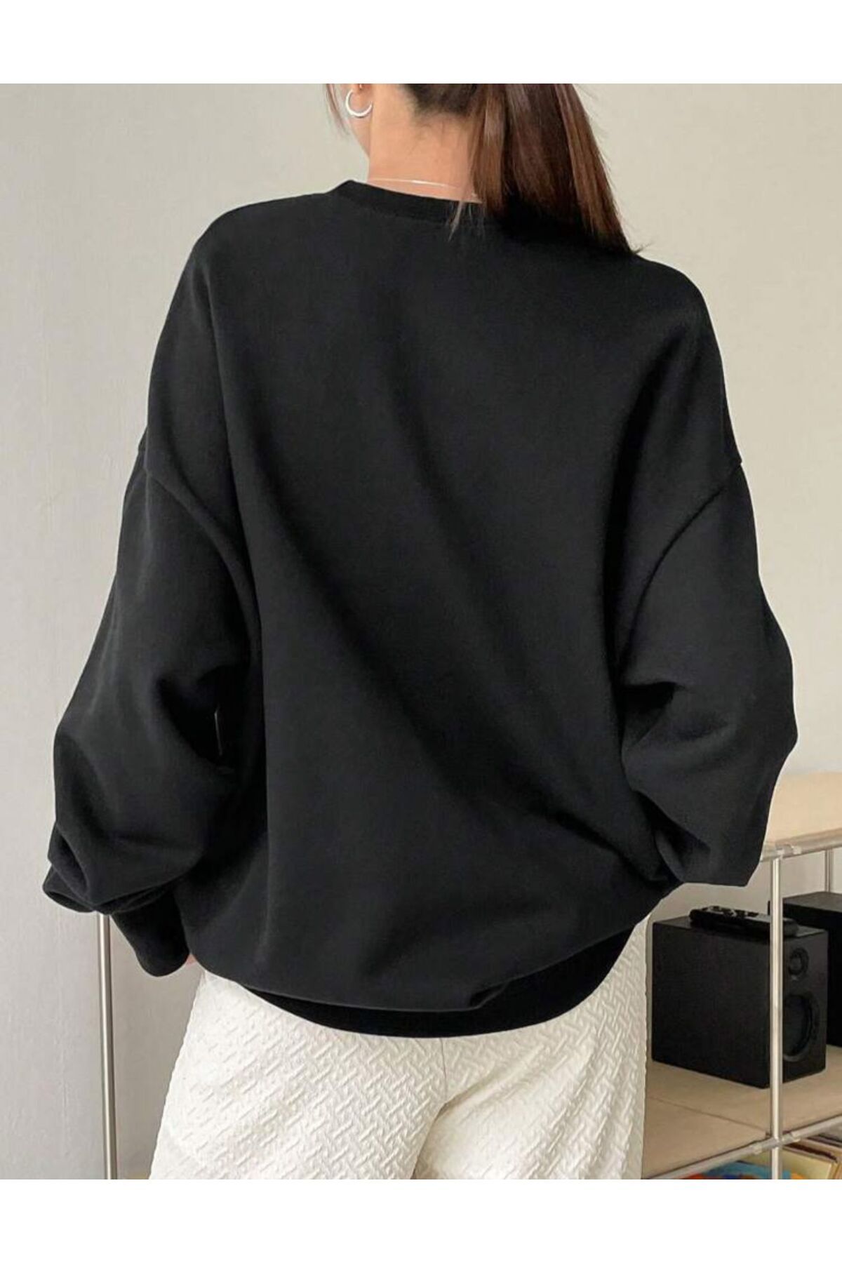 Adidas originals cozy comfort oversized sweatshir deals