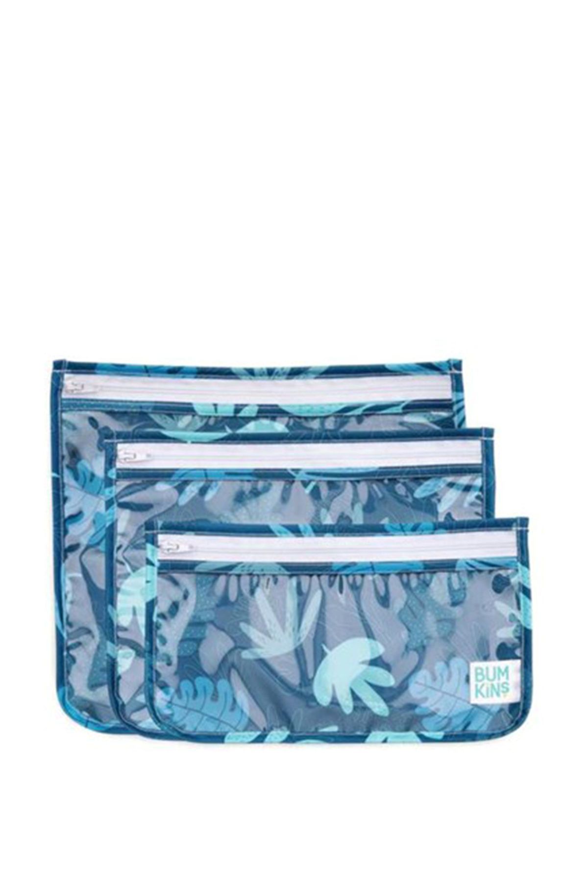 Blue Tropic Mavi Erkek Bebek Şeffaf Seyahat Çantası