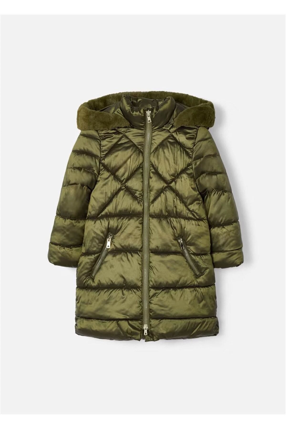 Mayoral Winter Jacket Green Trendyol