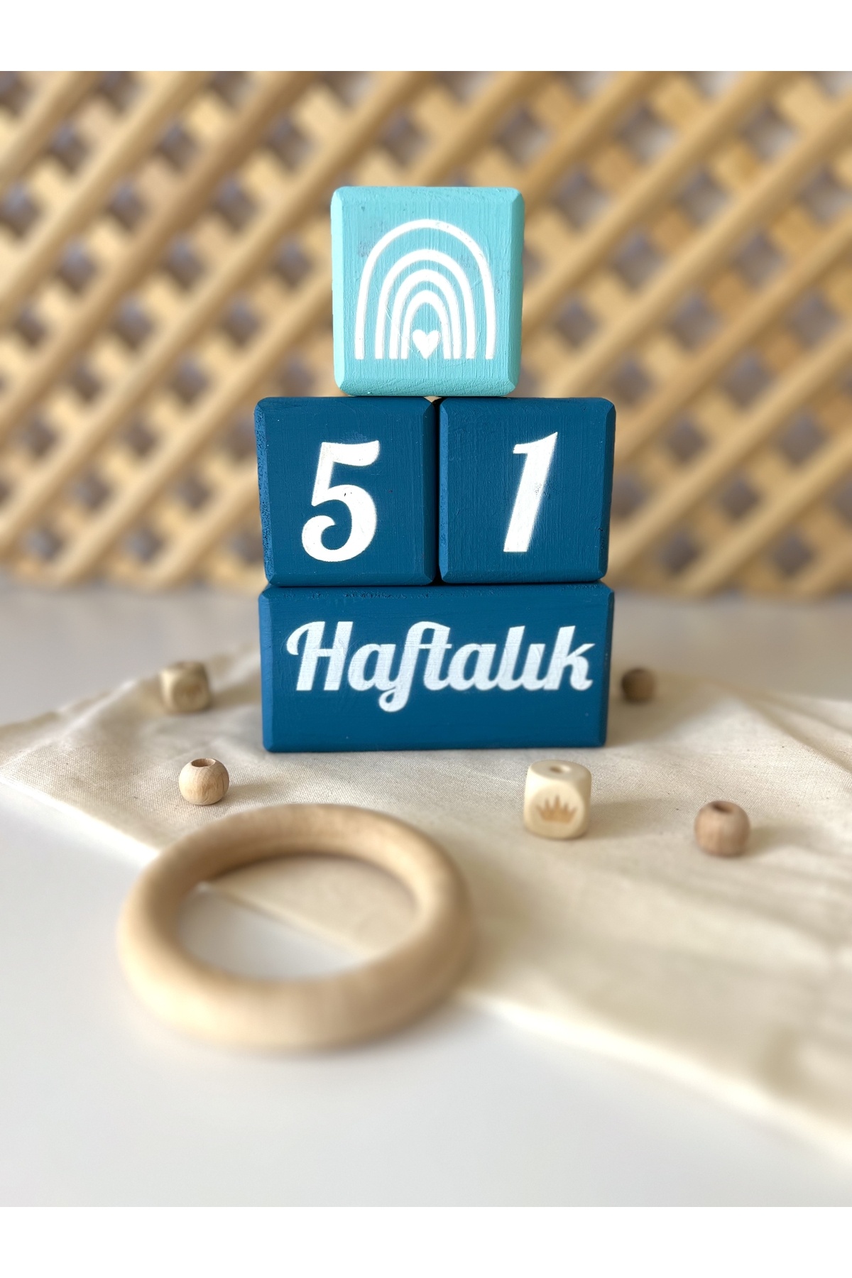Renkli Ahşap Oyuncaklar