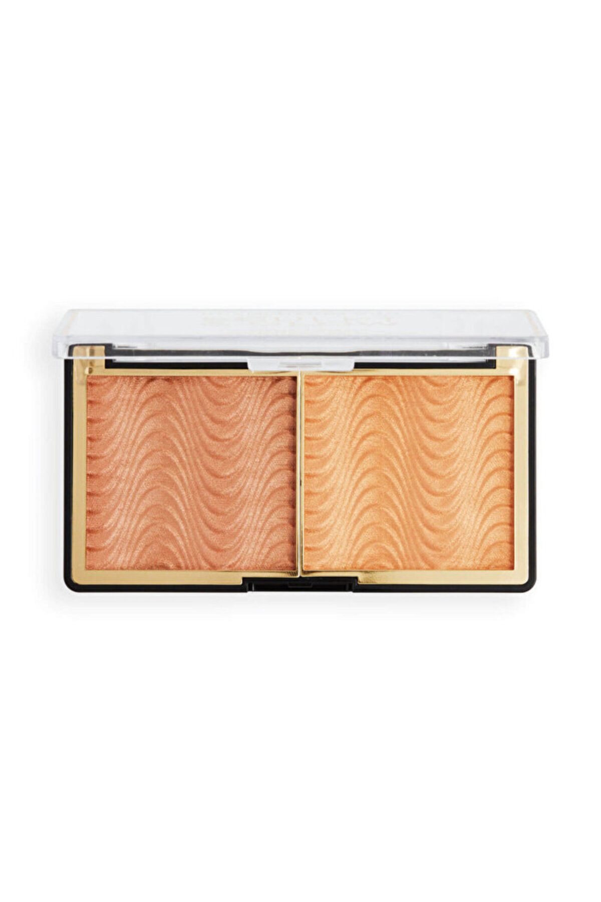 Revolution Pro-Highlighter Sculpt & Glow Palette Medium Deep 2