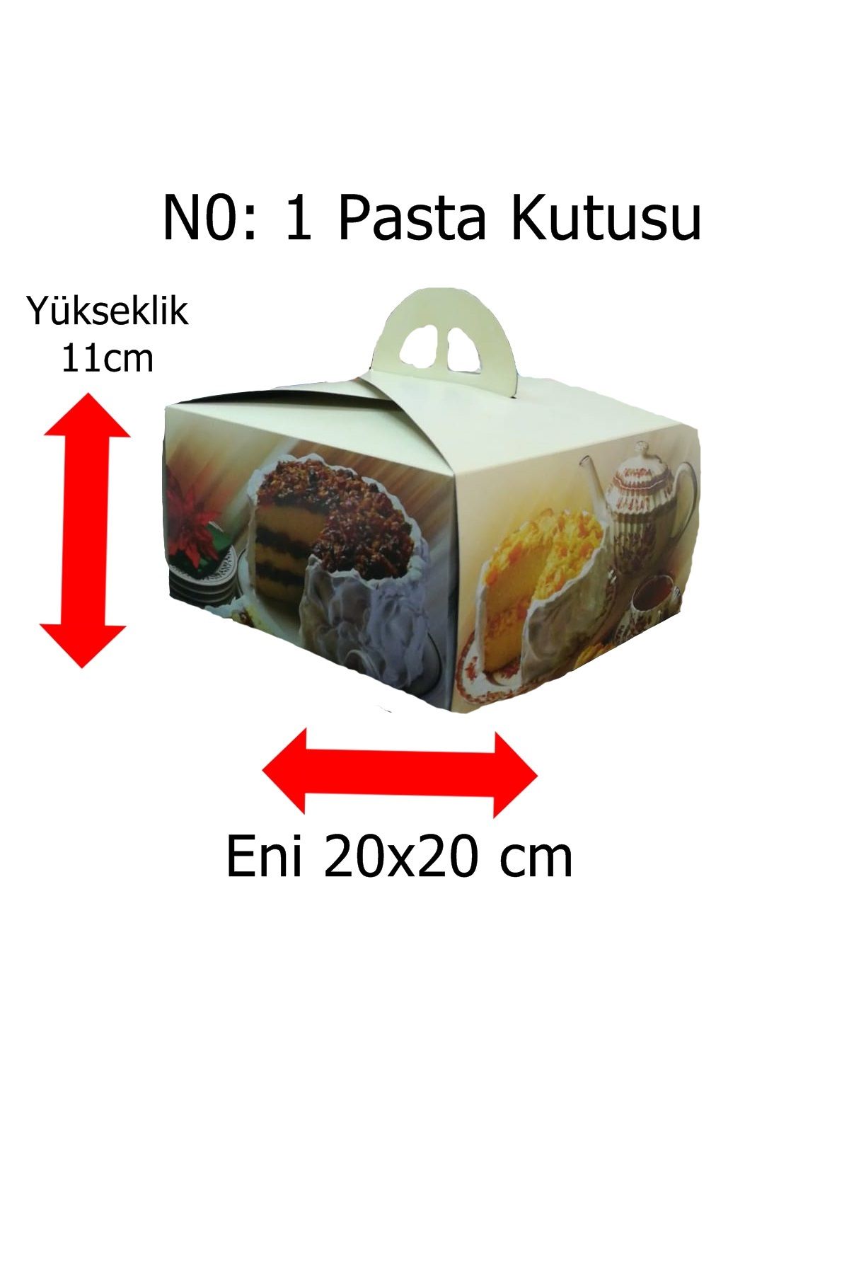 BENS Pasta Kutusu No:1 -11x20x20 Cm Ebatlarda 1 Adet Gelecektir