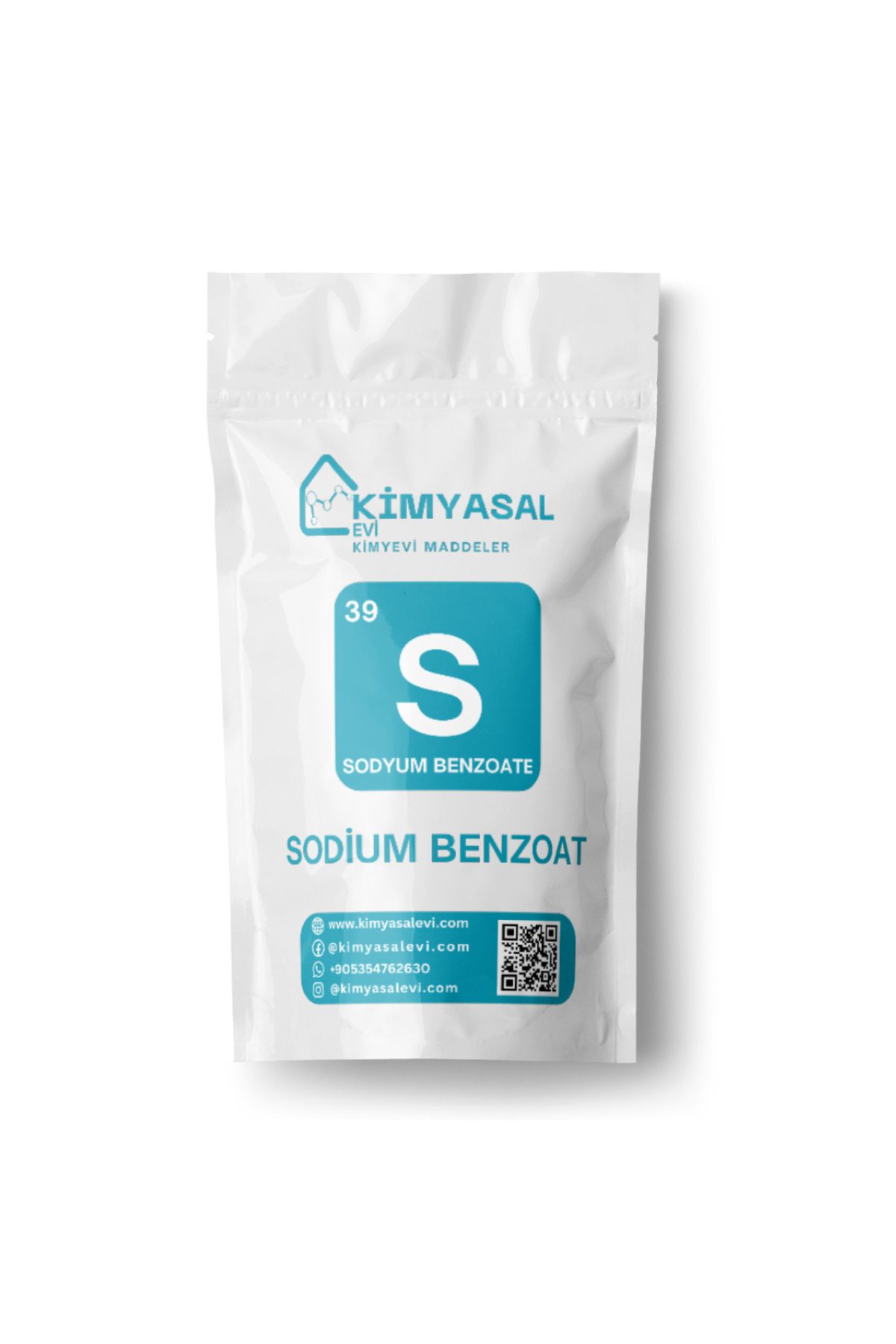 KİMYASAL EVİ Sodyum Benzoat-sodıum Benzoate Hammadde 100gFiyatı ...