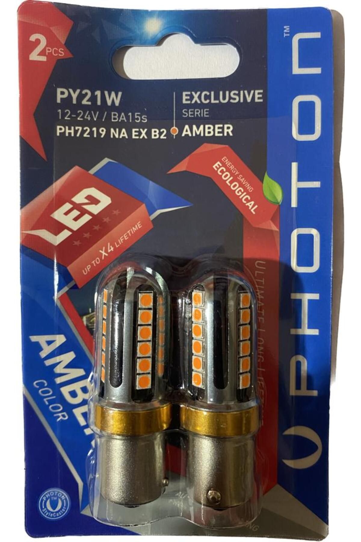 Photon P21W Amber Turuncu Uyumlu Exclusive Serisi PH7219 NA EX B2 Fiyat Yorumlar Trendyol