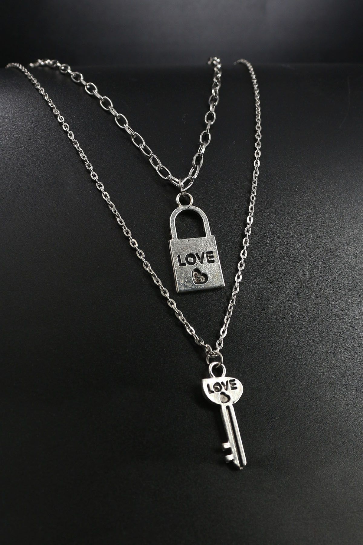 Lock and deals key chain