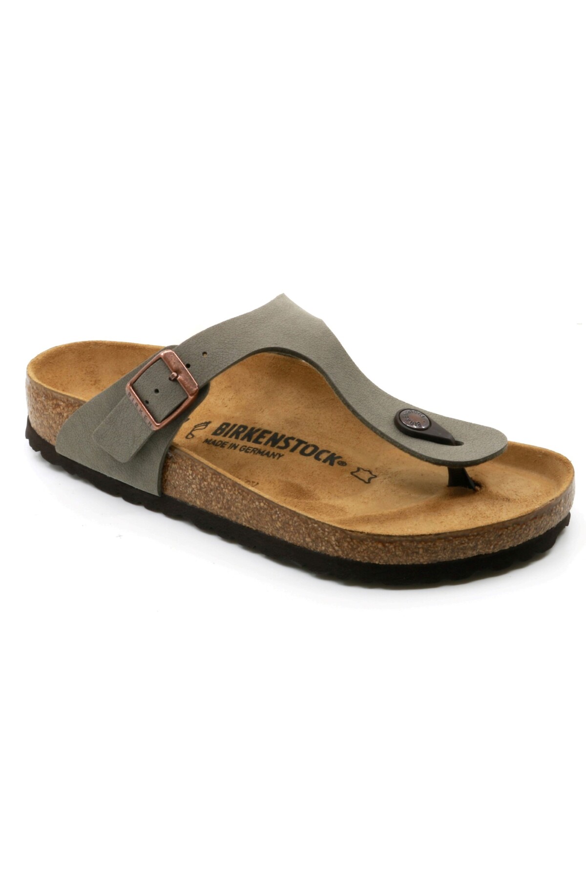 دمپایی لاانگشتی مردانه Ramses Bs با کفی چرمی ضد لغزش بیرکن استاک دمپایی Birkenstock