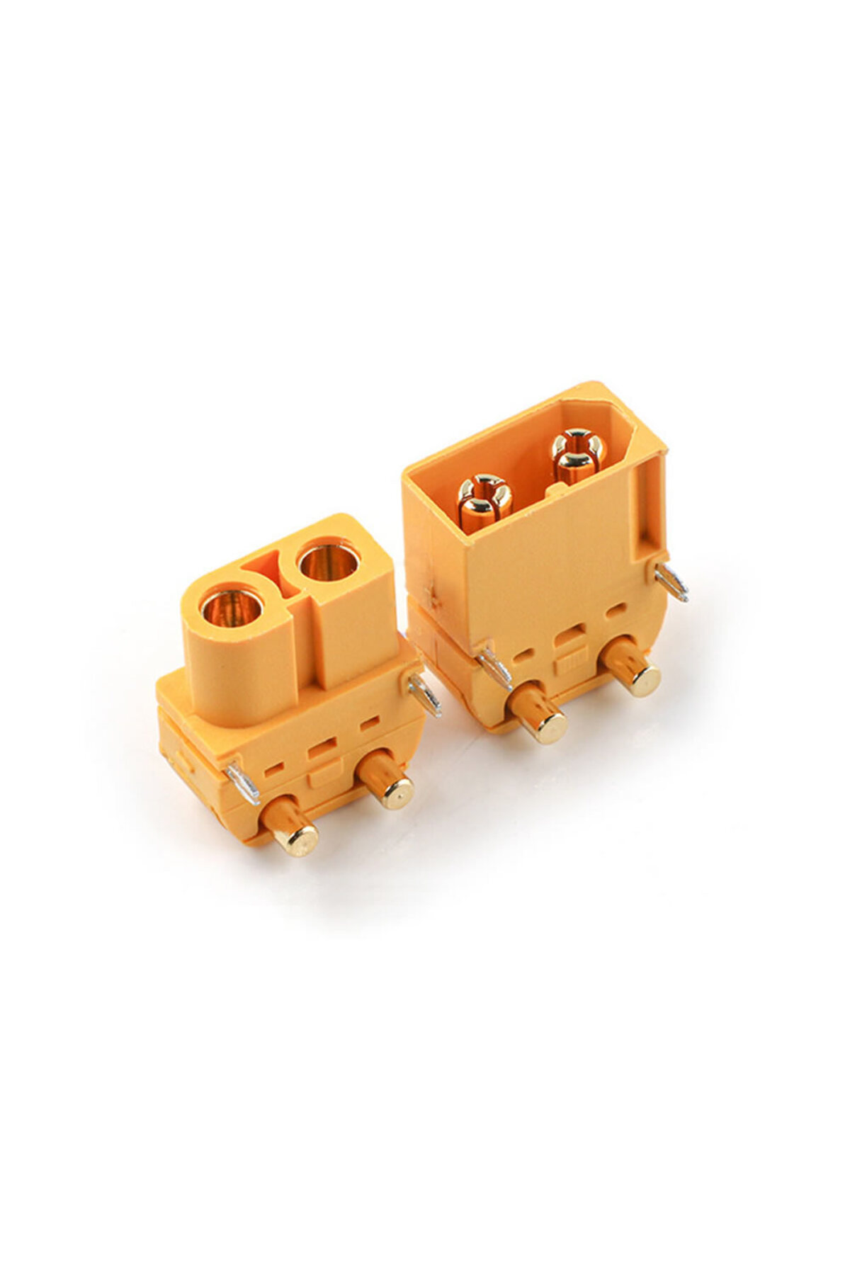 XT60PW Erkek Dişi Konnektör Soket Çift Pcb Tip Lehimlenebilir Lityum LiPo Pil Bağlantı Konnektörü 2