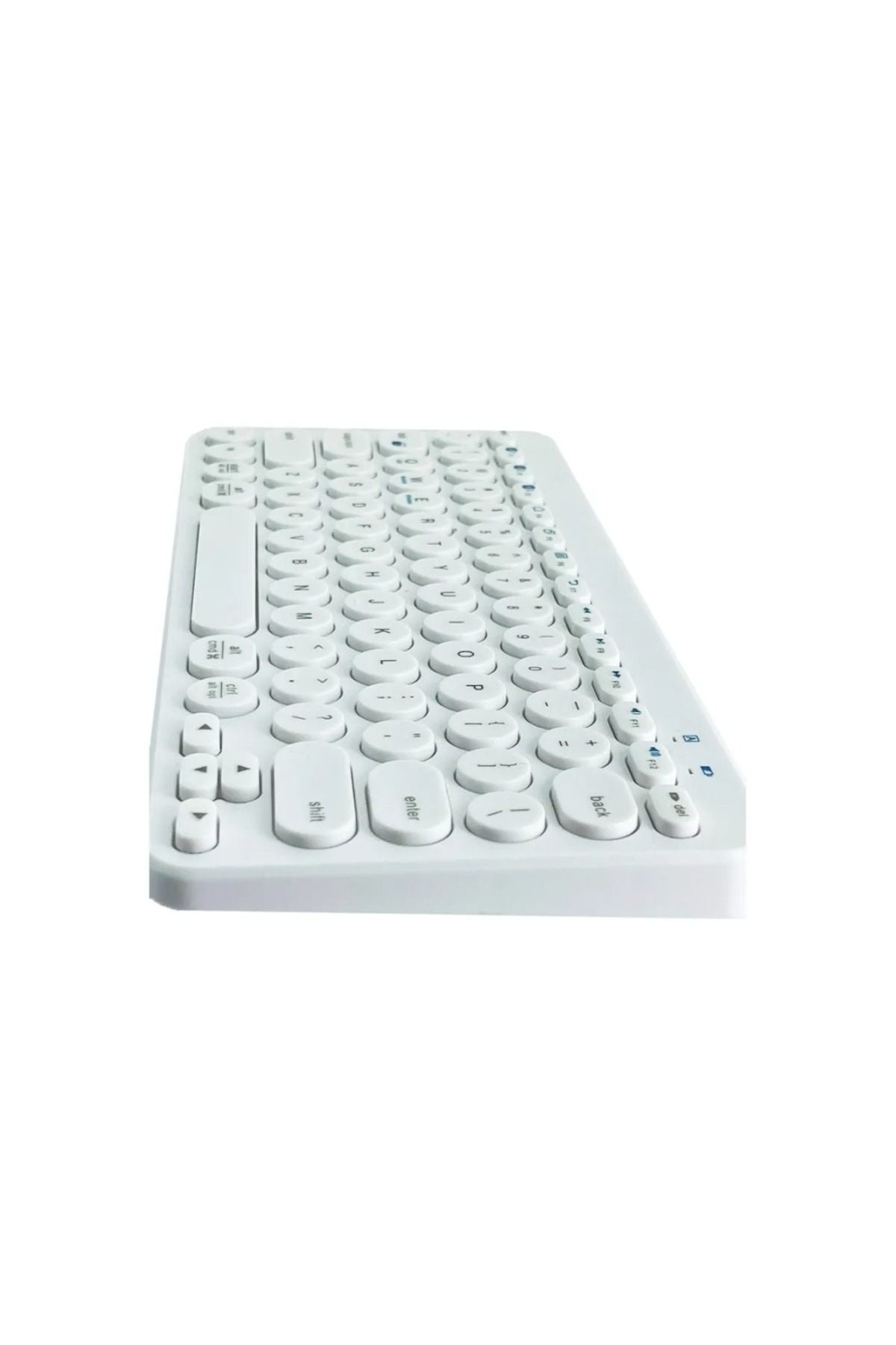 Tüm Cihazlara K380 Taşınabilir Ulta-ince Kablosuz Bluetooth Türkçe Q Klavye 2