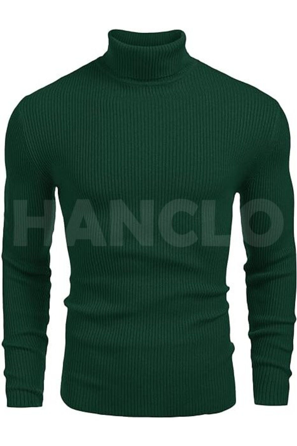 Dark green deals turtleneck mens
