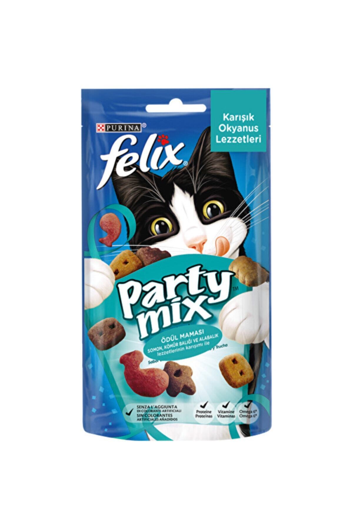 FELİX Party Mix Karışık Okyanus Lezzetleri Kedi Ödülü 60g Fiyatı