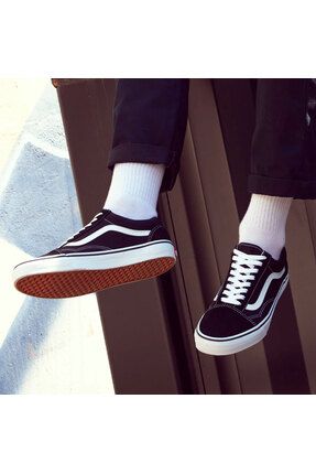 Vans Old Skool Unisex Gunluk Ayakkab Sneaker Siyah Fiyat Yorumlar Trendyol