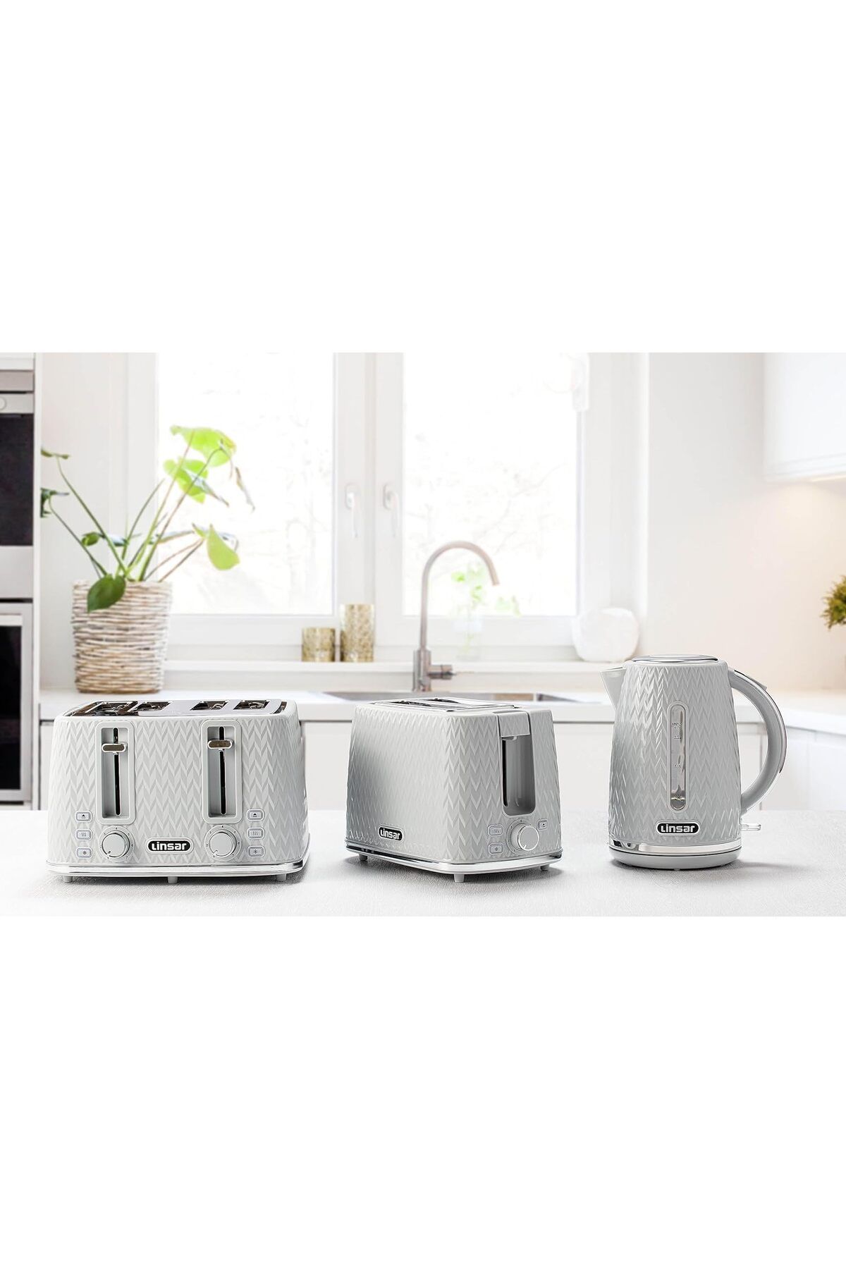 LİNSAR-Linsar 2 Slice Toaster - Unique Curved and Texture Defrosting 3